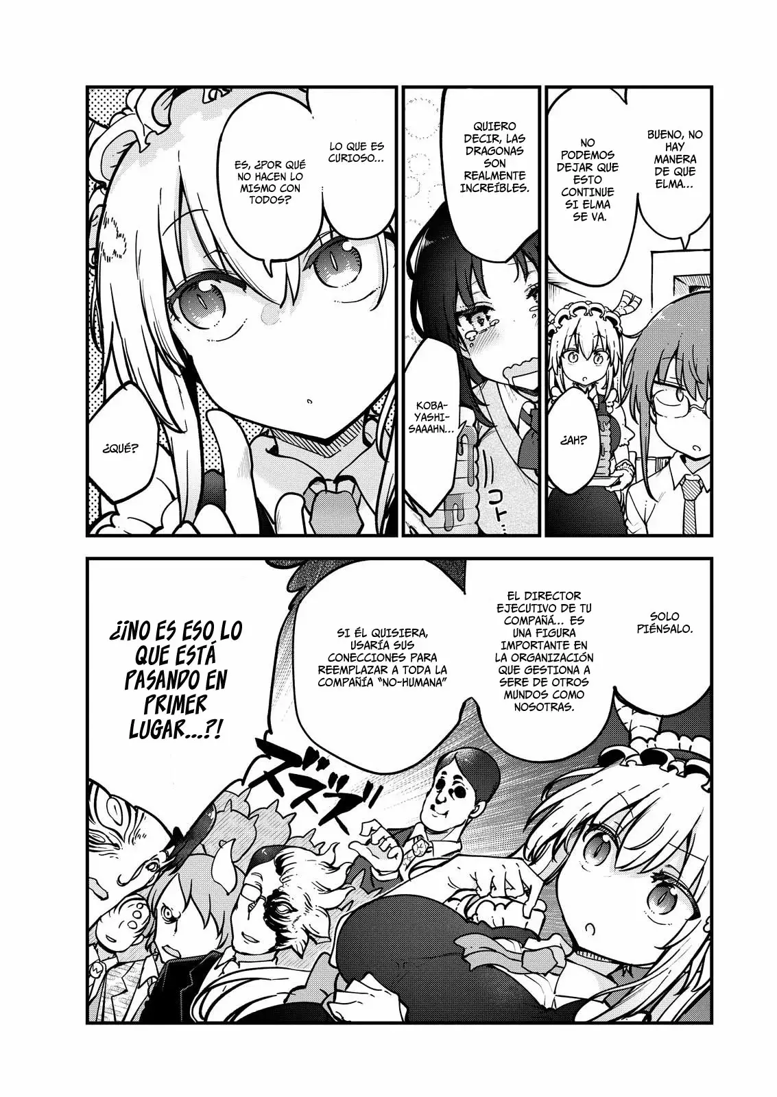 Kobayashi-san Chi no Maid Dragon Capitulo 161 página 6