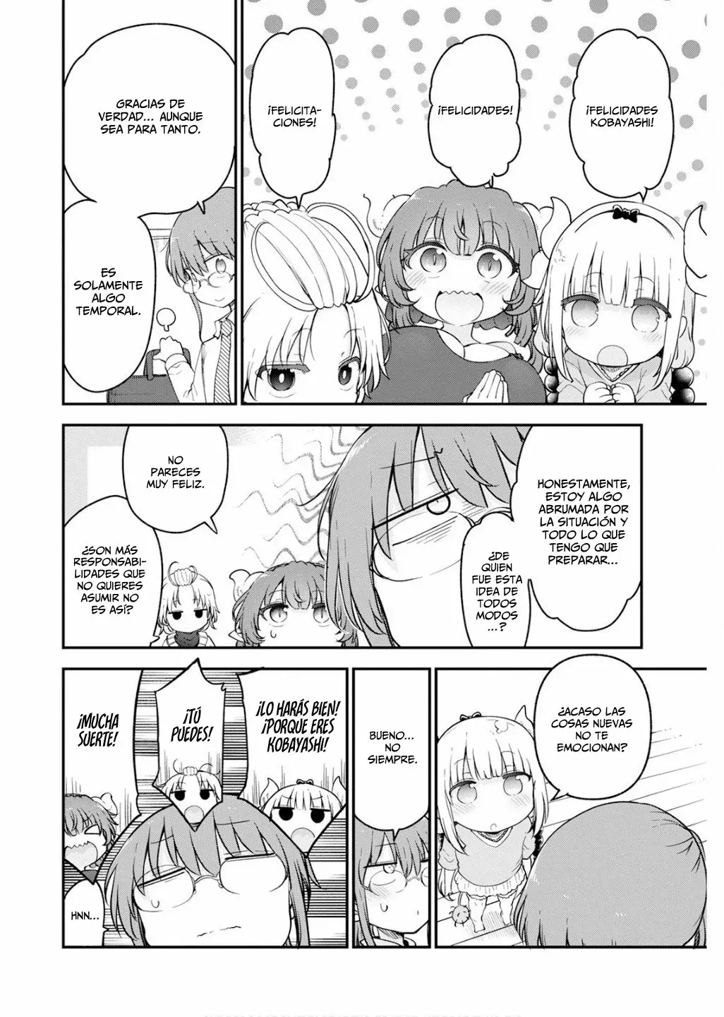 Kobayashi-san Chi no Maid Dragon Capitulo 162 página 13