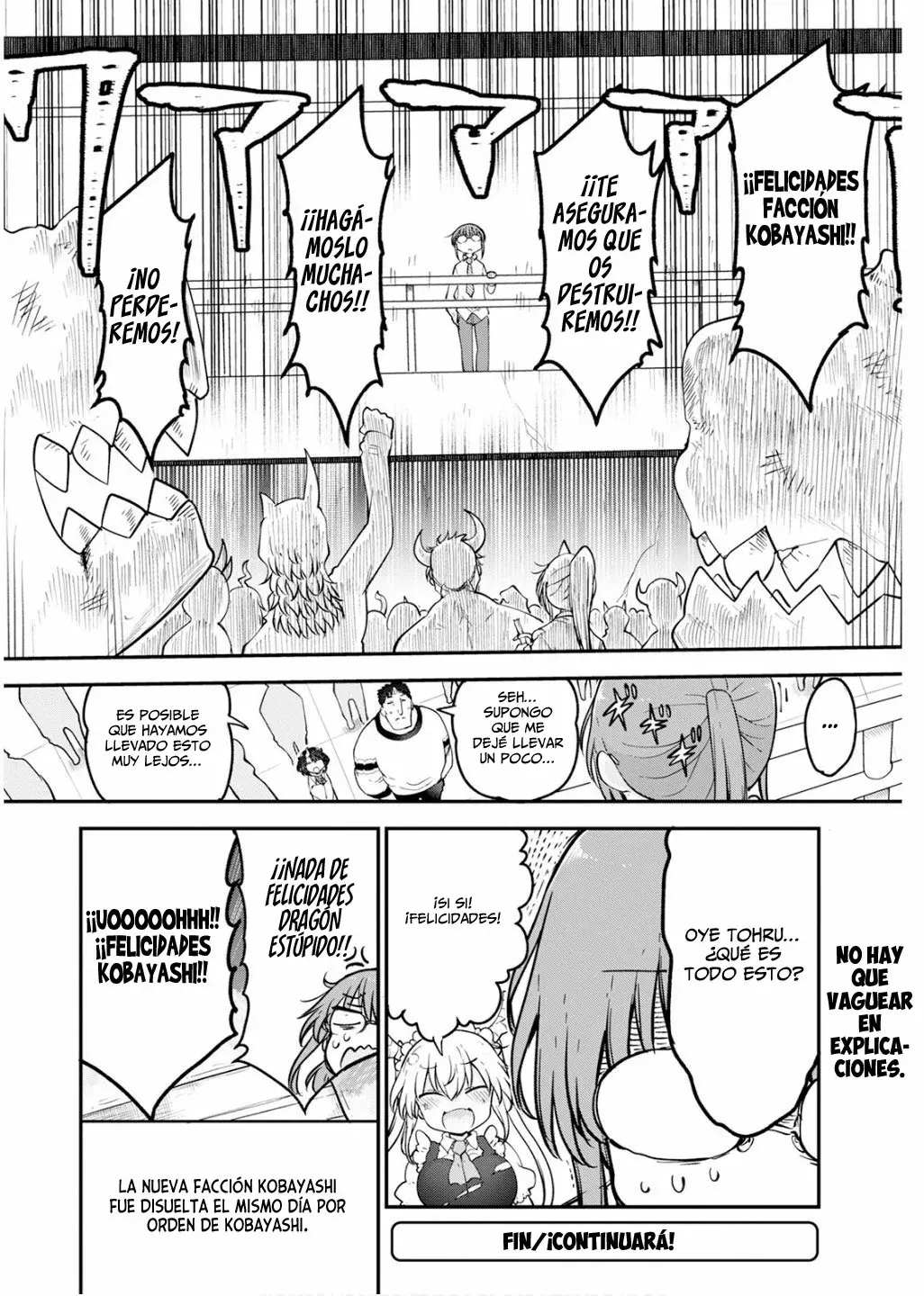 Kobayashi-san Chi no Maid Dragon Capitulo 162 página 15