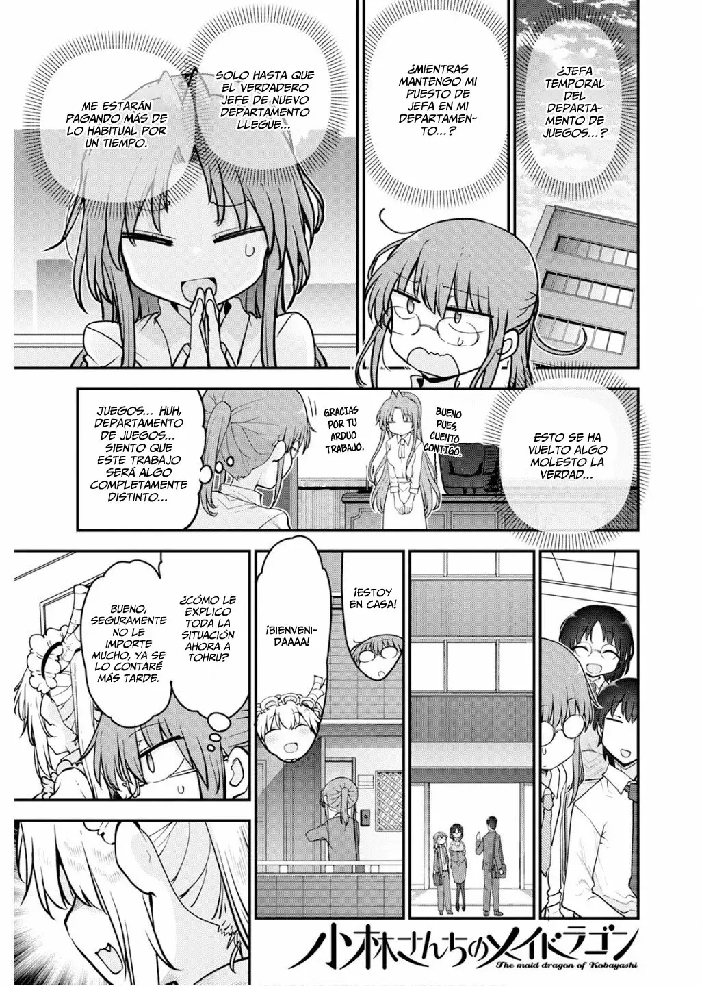Kobayashi-san Chi no Maid Dragon Capitulo 162 página 2