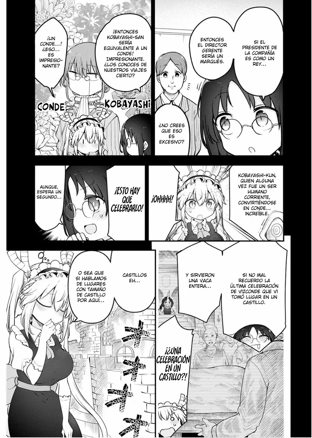 Kobayashi-san Chi no Maid Dragon Capitulo 162 página 4