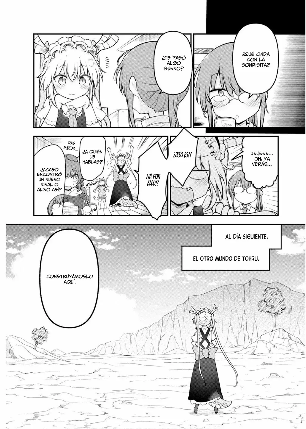 Kobayashi-san Chi no Maid Dragon Capitulo 162 página 6