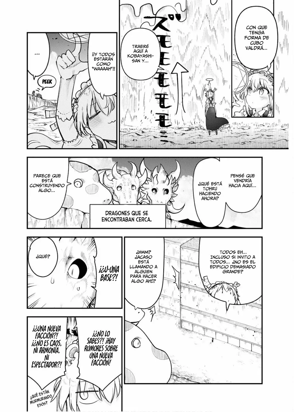 Kobayashi-san Chi no Maid Dragon Capitulo 162 página 7