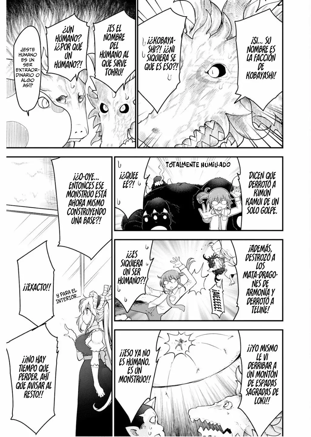 Kobayashi-san Chi no Maid Dragon Capitulo 162 página 8