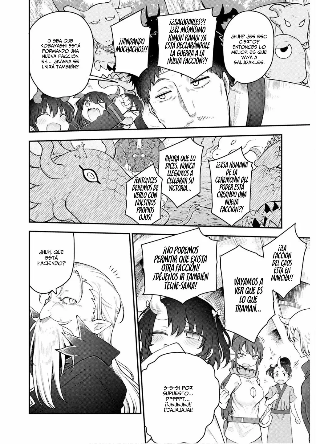 Kobayashi-san Chi no Maid Dragon Capitulo 162 página 9