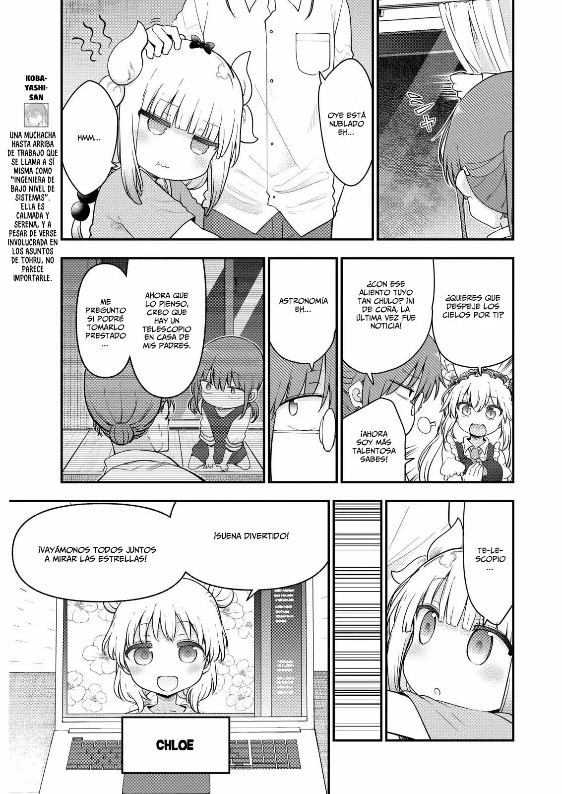 Kobayashi-san Chi no Maid Dragon Capitulo 163 página 4