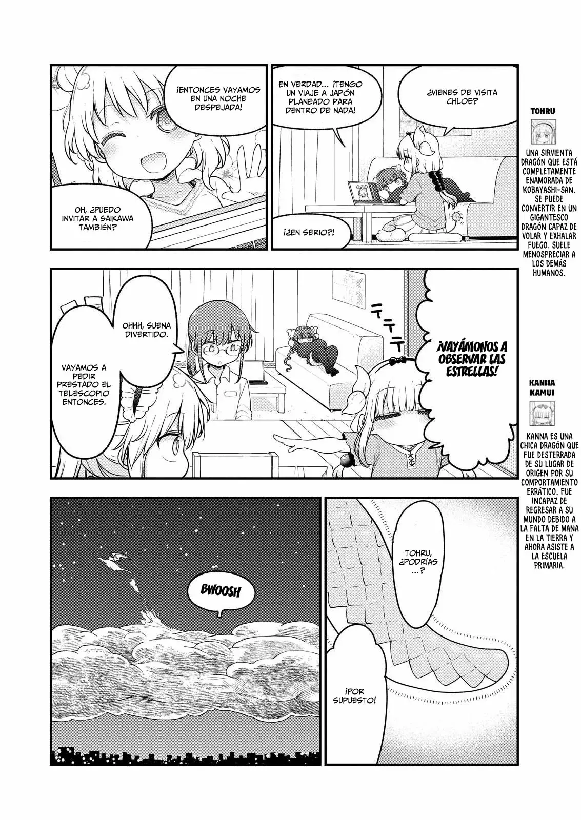 Kobayashi-san Chi no Maid Dragon Capitulo 163 página 5