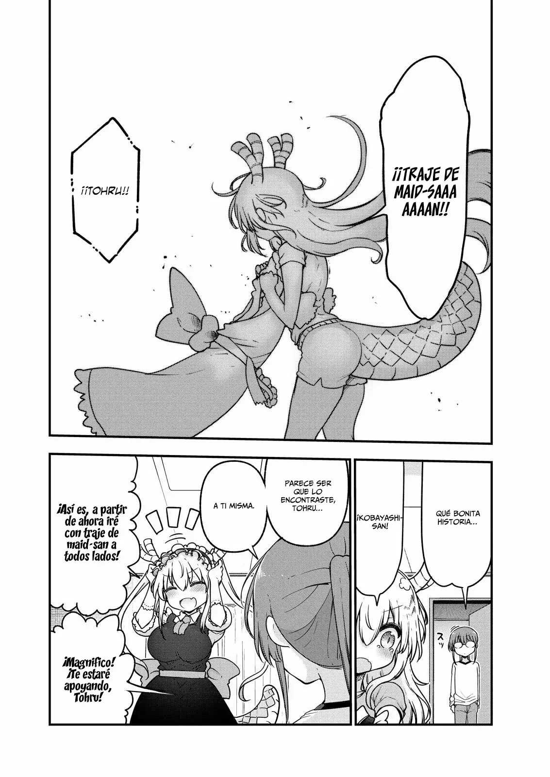 Kobayashi-san Chi no Maid Dragon Capitulo 164 página 15