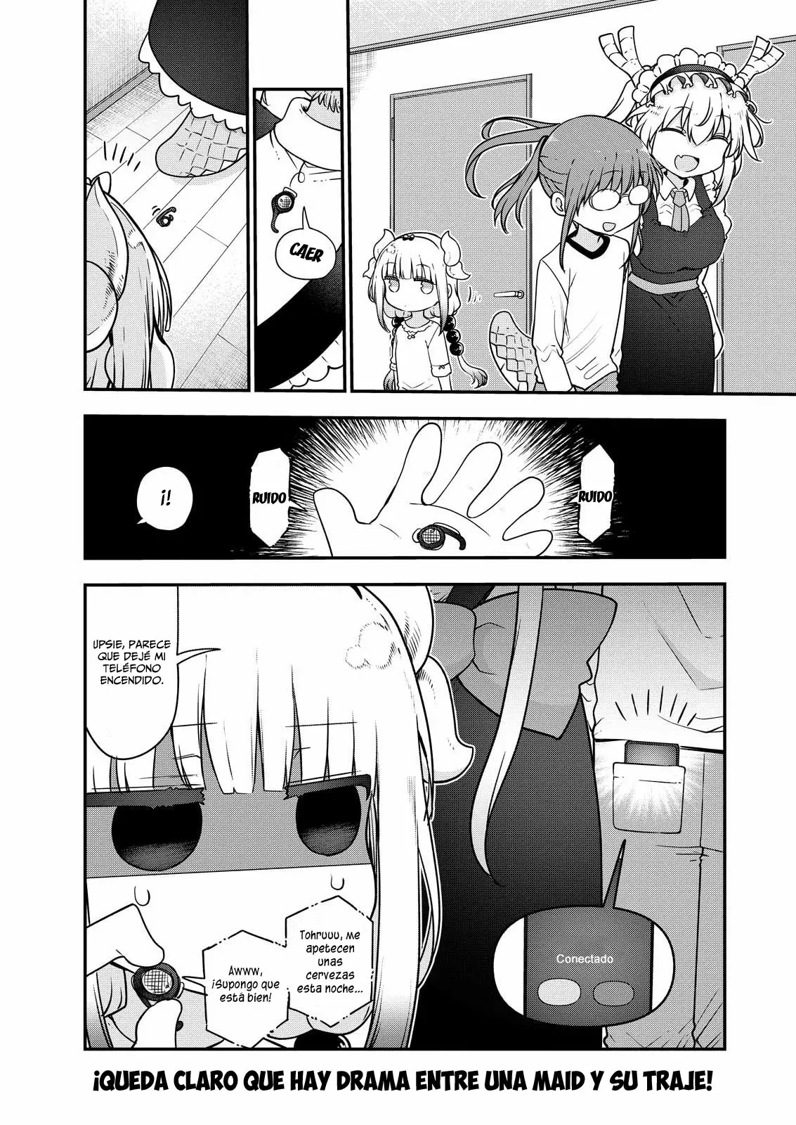 Kobayashi-san Chi no Maid Dragon Capitulo 164 página 16