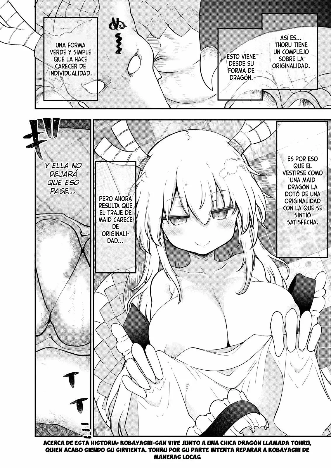 Kobayashi-san Chi no Maid Dragon Capitulo 164 página 4