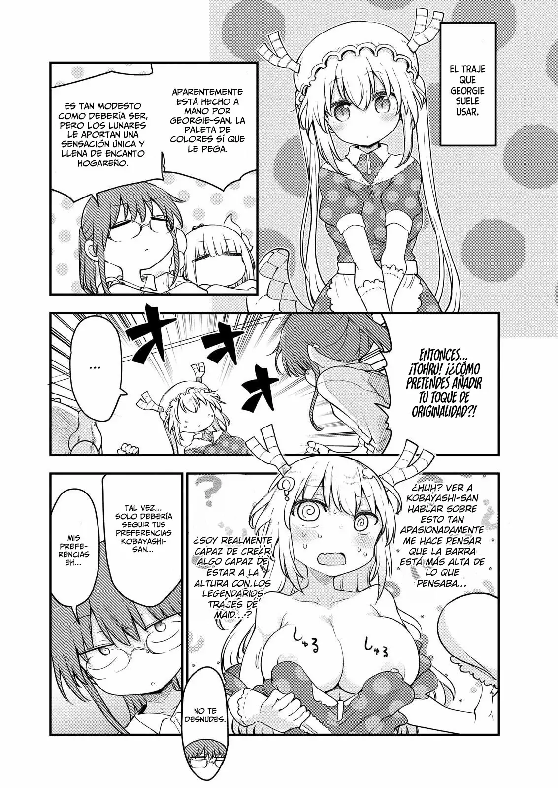 Kobayashi-san Chi no Maid Dragon Capitulo 164 página 7