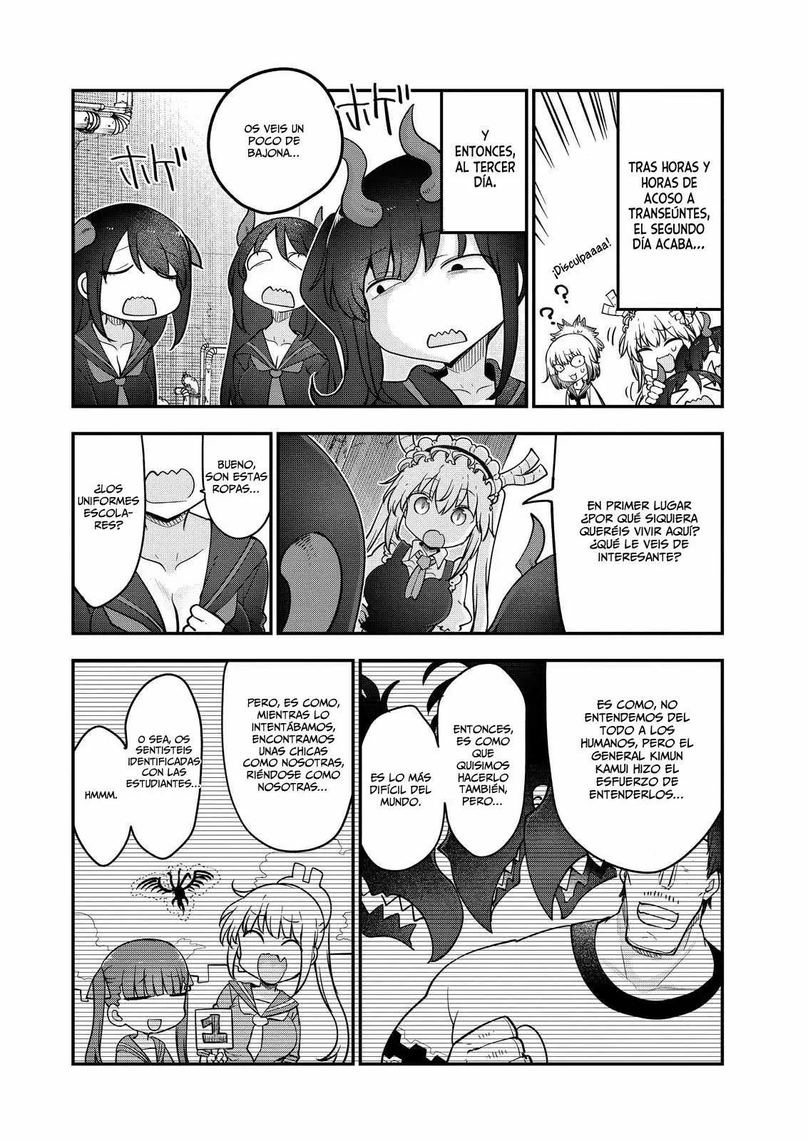 Kobayashi-san Chi no Maid Dragon Capitulo 165 página 11