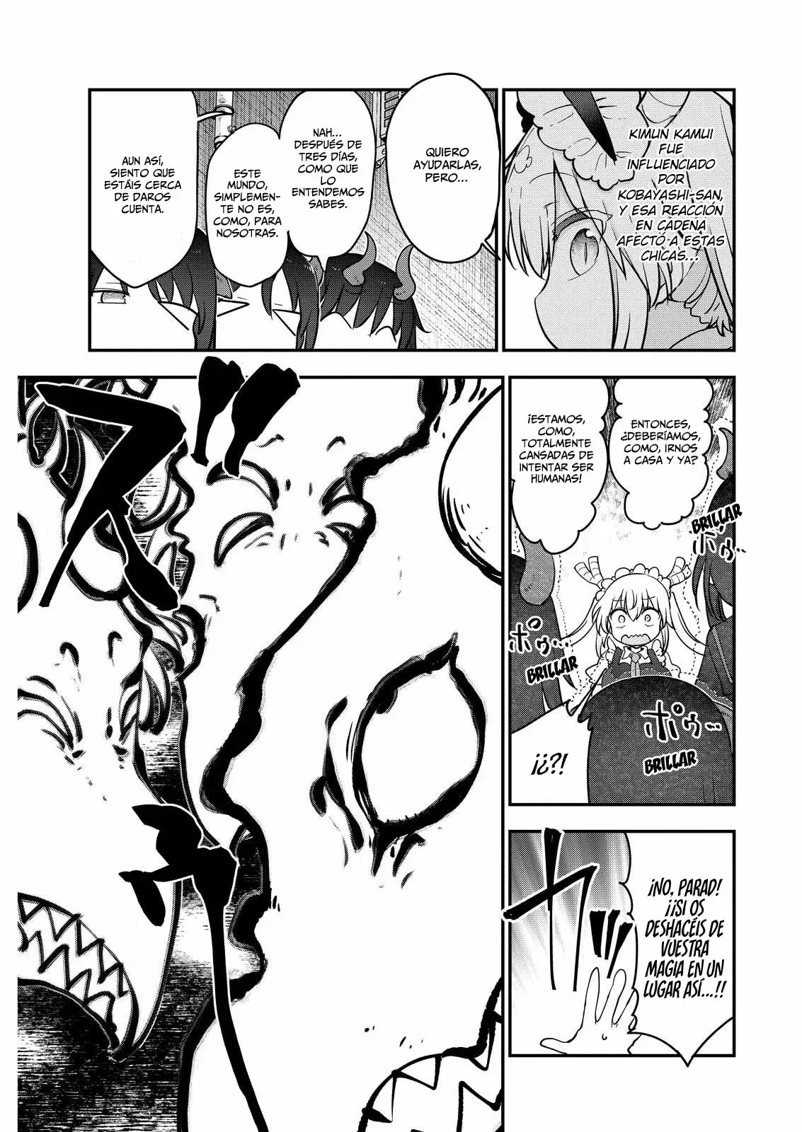 Kobayashi-san Chi no Maid Dragon Capitulo 165 página 12