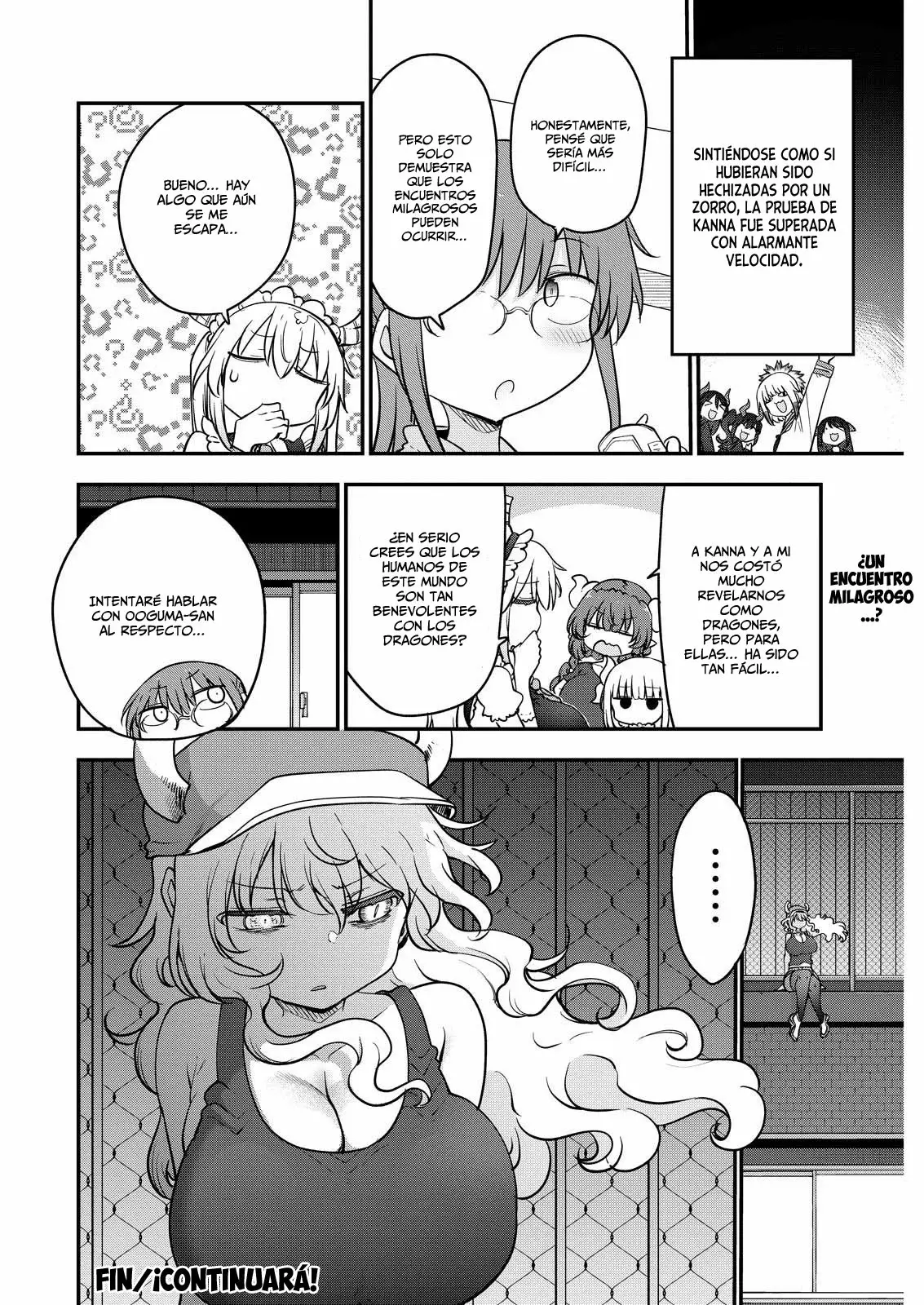 Kobayashi-san Chi no Maid Dragon Capitulo 165 página 15