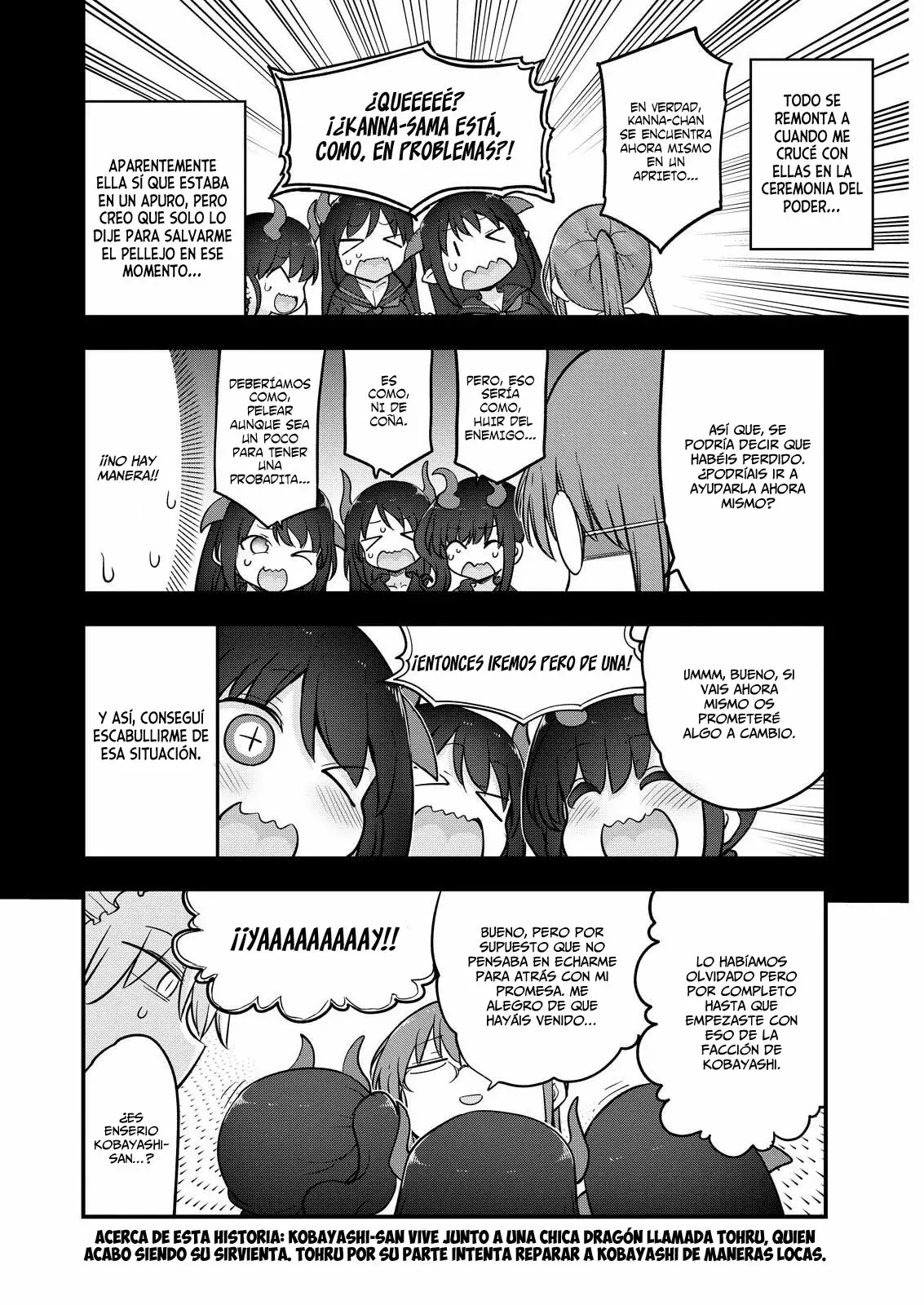 Kobayashi-san Chi no Maid Dragon Capitulo 165 página 3