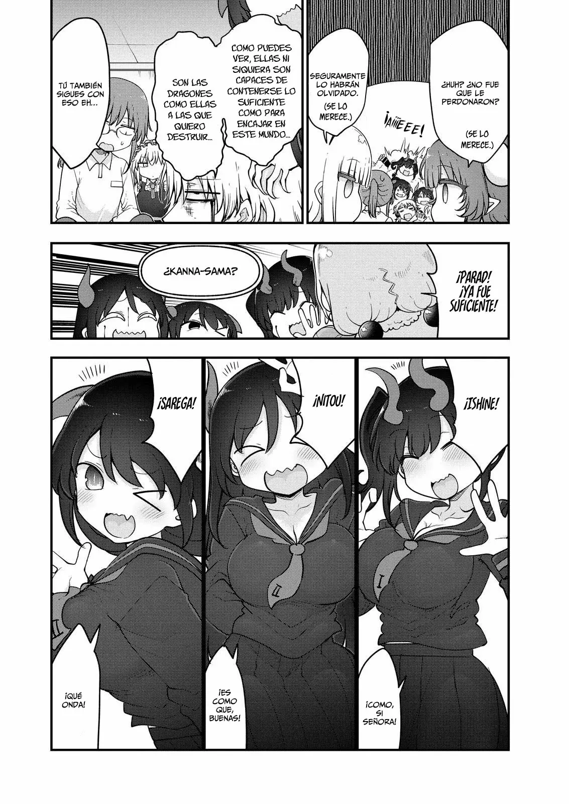 Kobayashi-san Chi no Maid Dragon Capitulo 165 página 5