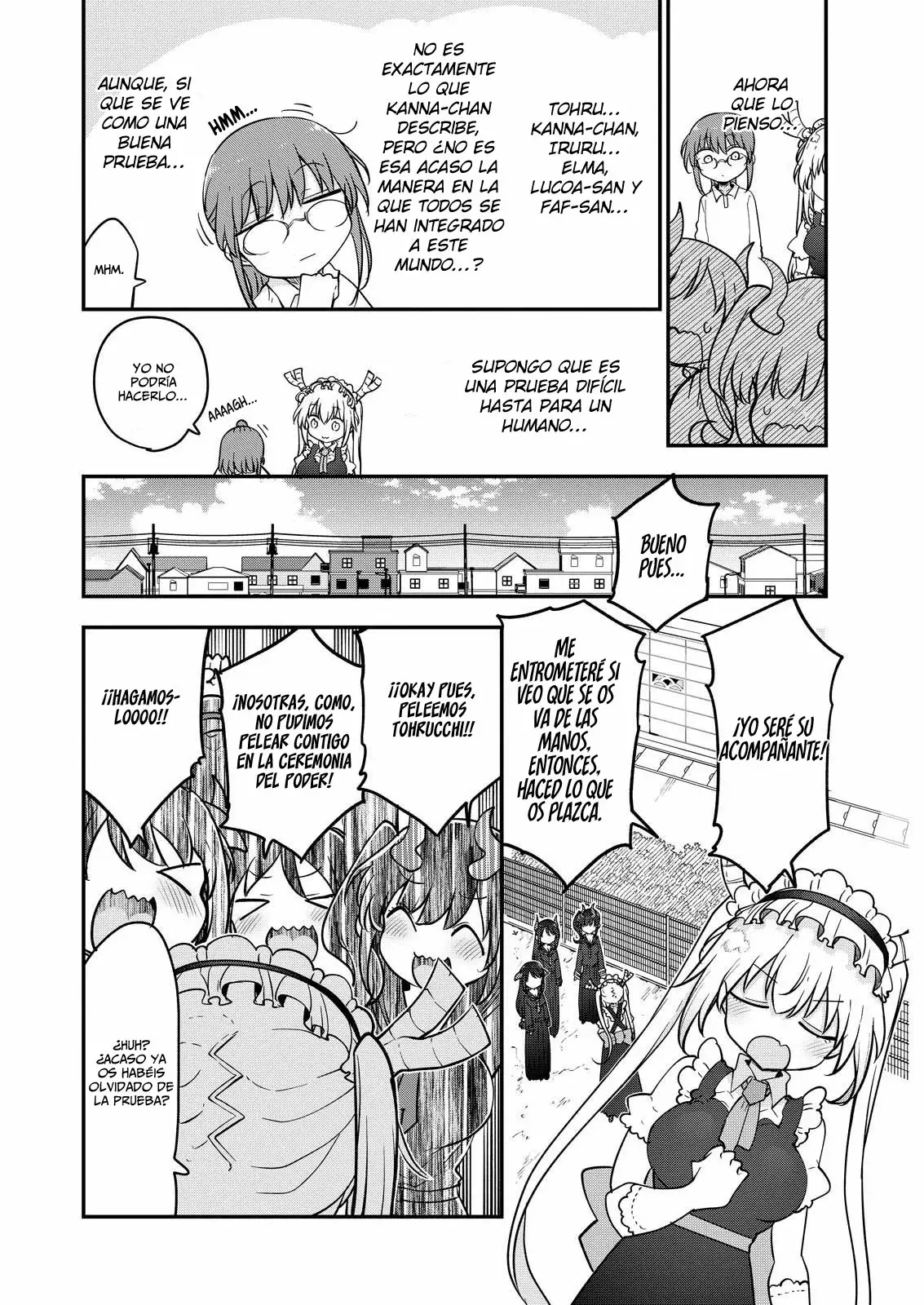 Kobayashi-san Chi no Maid Dragon Capitulo 165 página 7