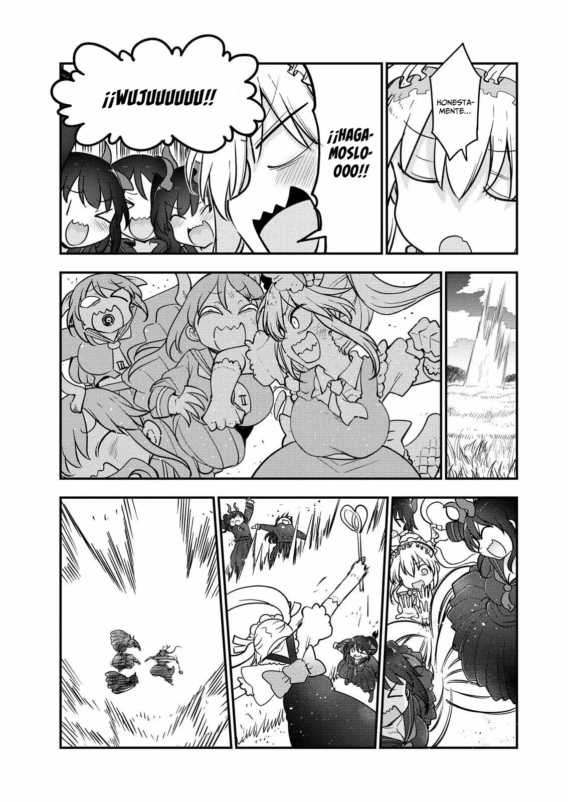 Kobayashi-san Chi no Maid Dragon Capitulo 165 página 8