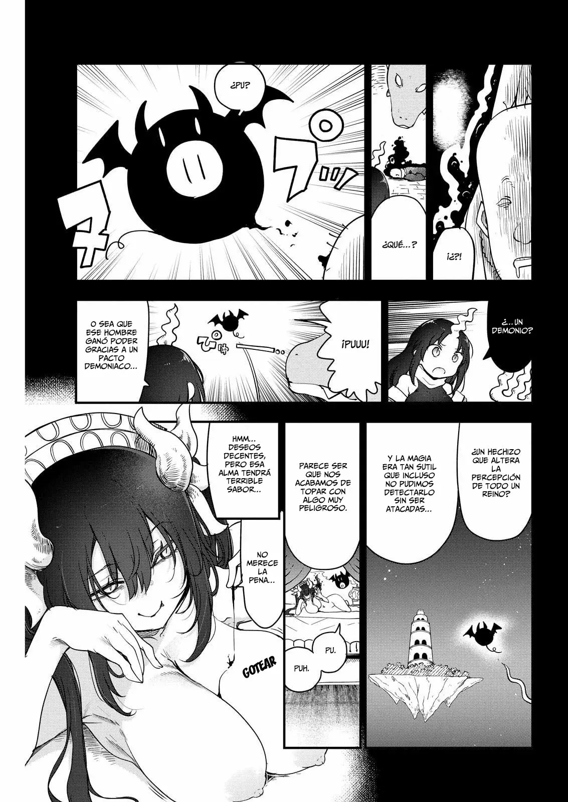 Kobayashi-san Chi no Maid Dragon Capitulo 166 página 14