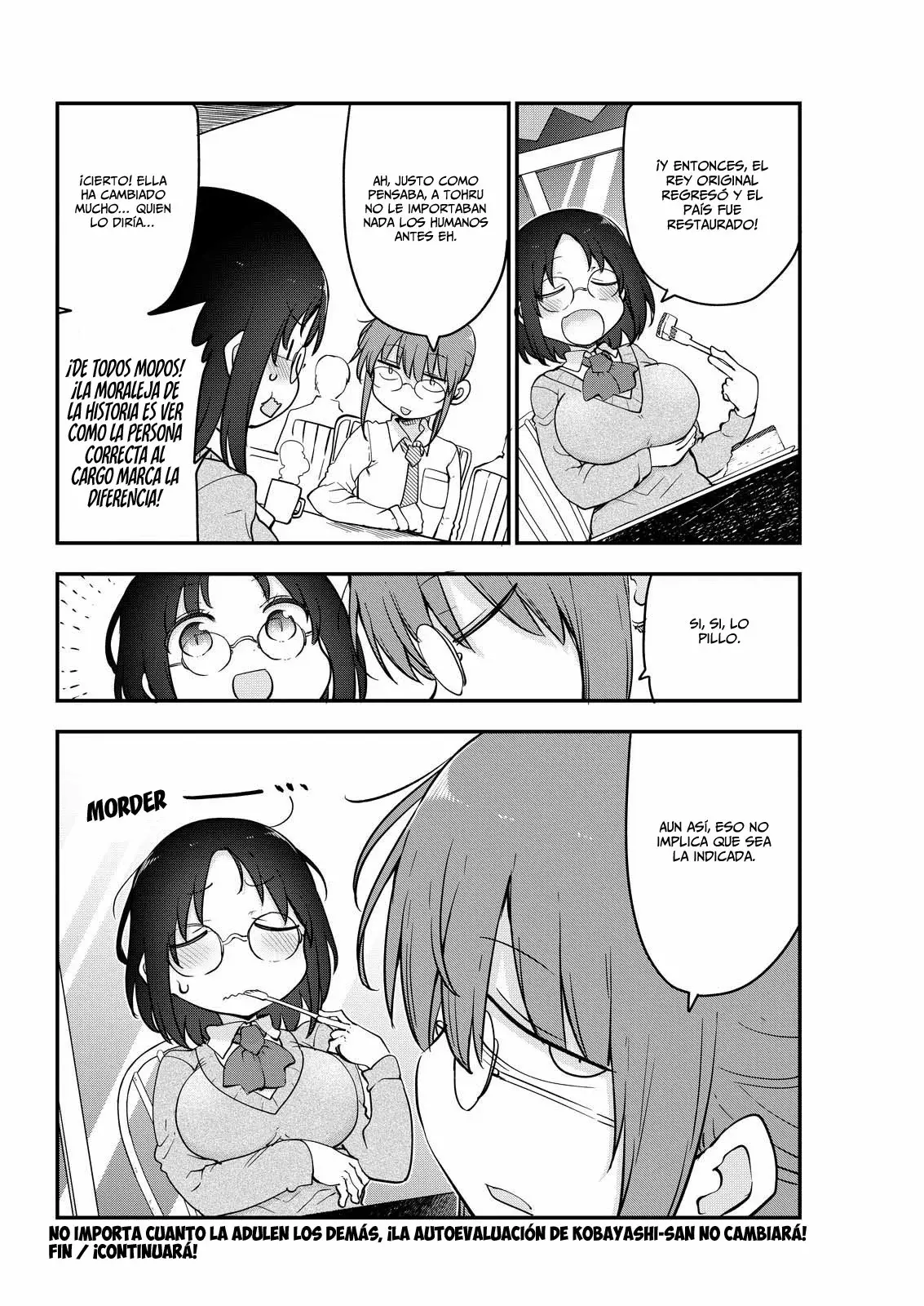 Kobayashi-san Chi no Maid Dragon Capitulo 166 página 15