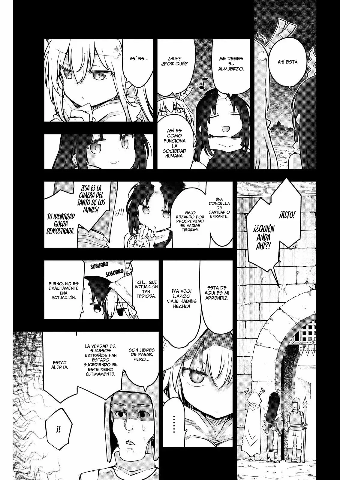Kobayashi-san Chi no Maid Dragon Capitulo 166 página 4