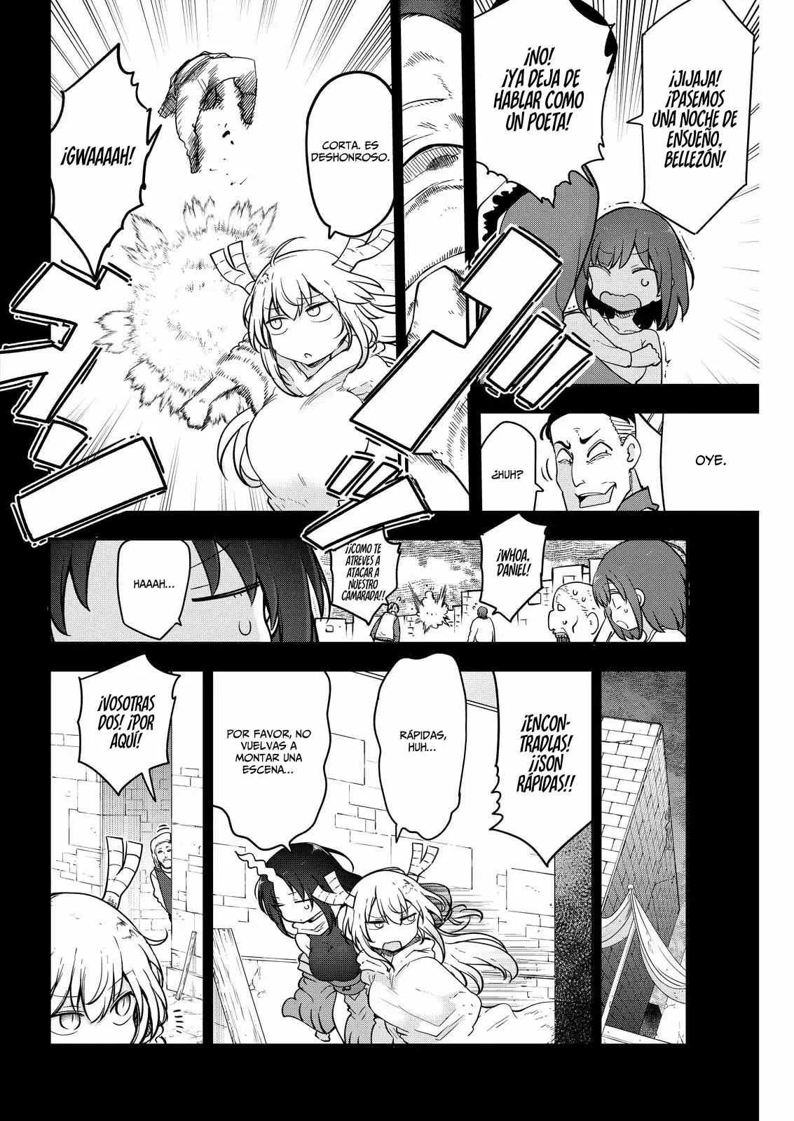 Kobayashi-san Chi no Maid Dragon Capitulo 166 página 7