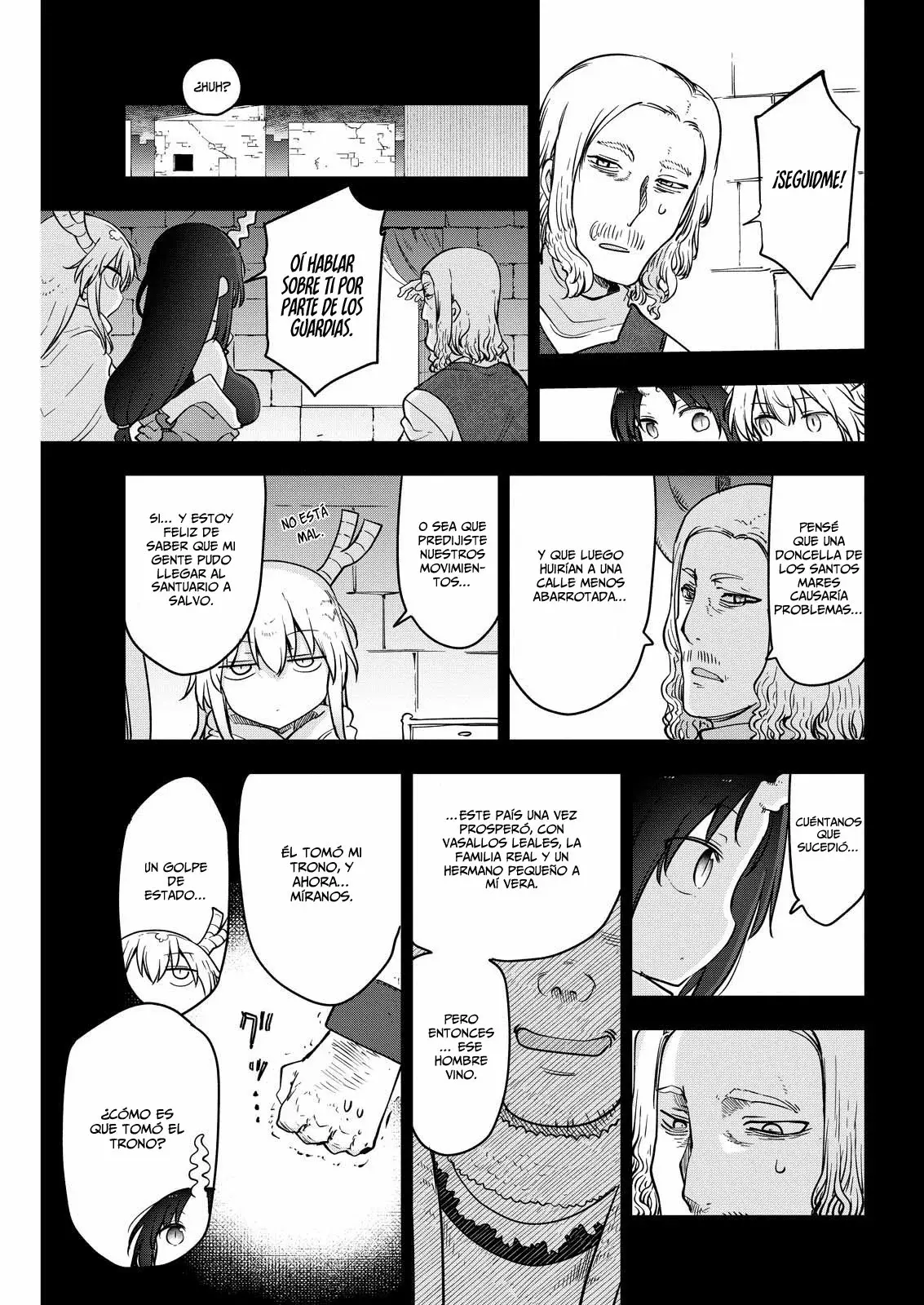 Kobayashi-san Chi no Maid Dragon Capitulo 166 página 8