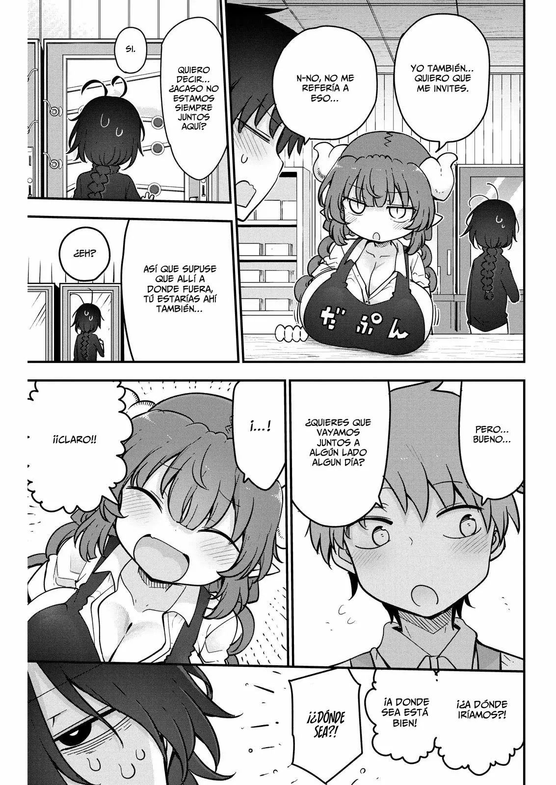 Kobayashi-san Chi no Maid Dragon Capitulo 167 página 10