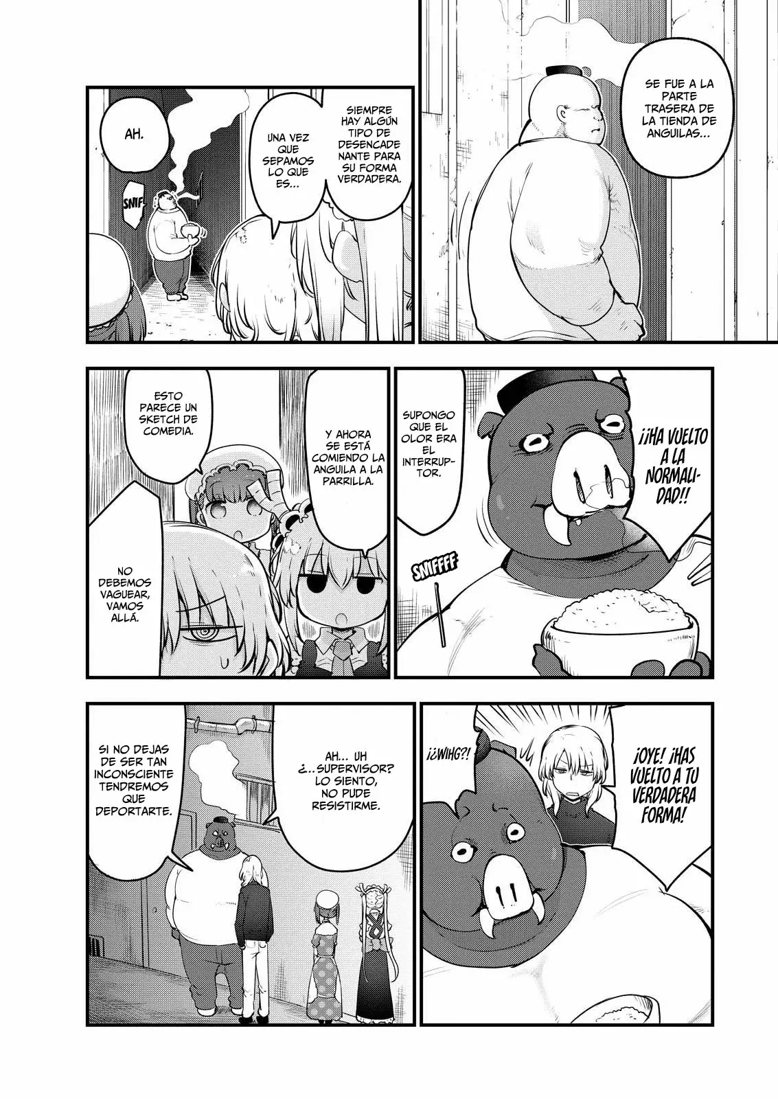 Kobayashi-san Chi no Maid Dragon Capitulo 168 página 10