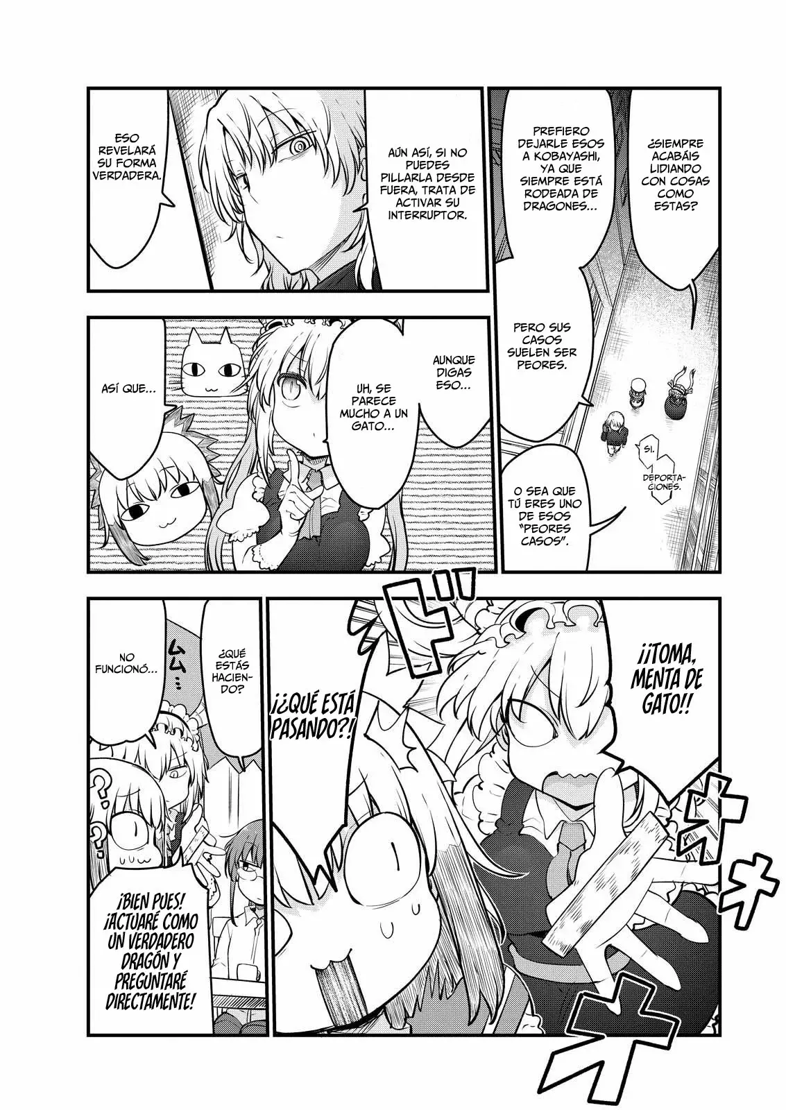 Kobayashi-san Chi no Maid Dragon Capitulo 168 página 12