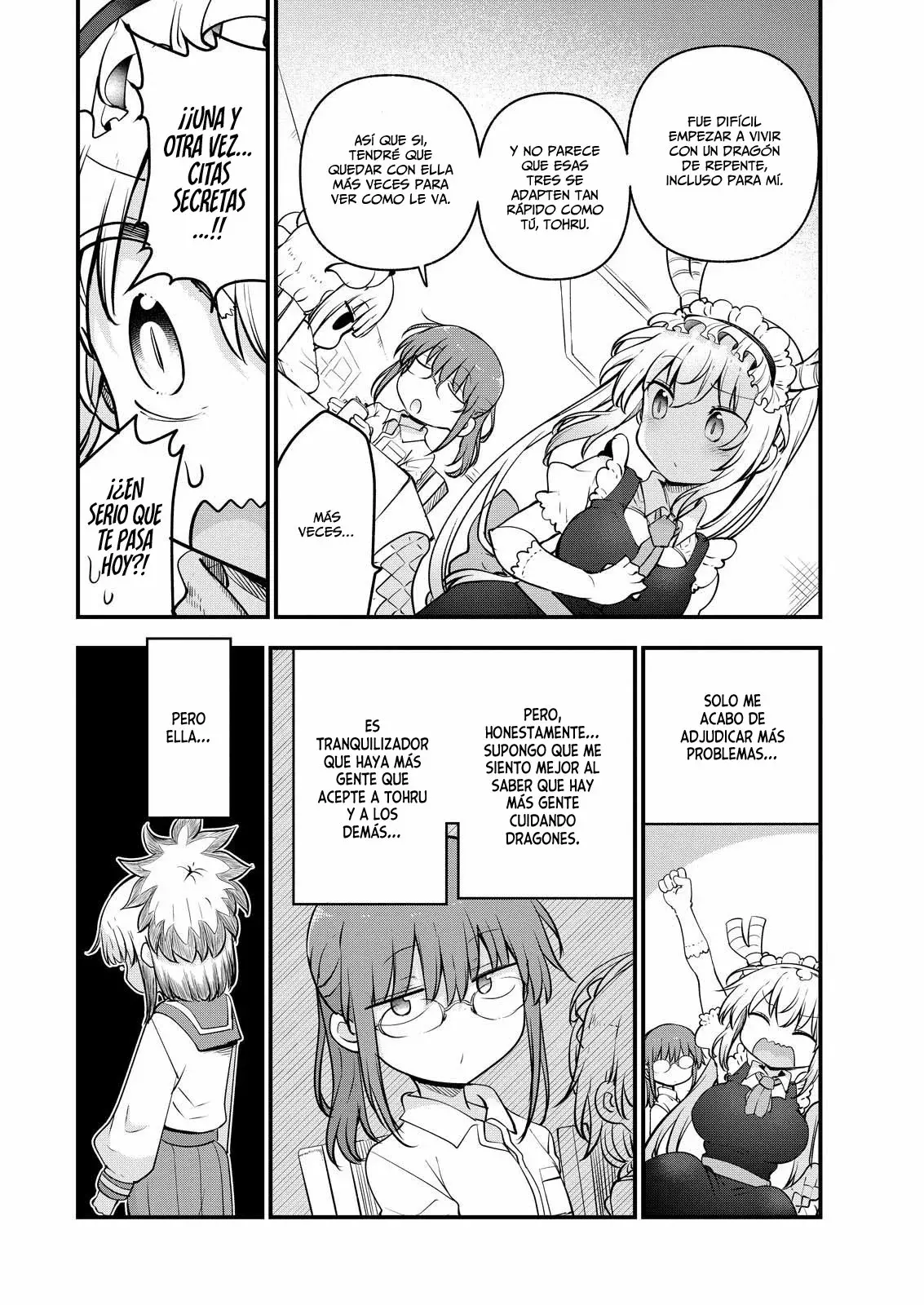 Kobayashi-san Chi no Maid Dragon Capitulo 168 página 5