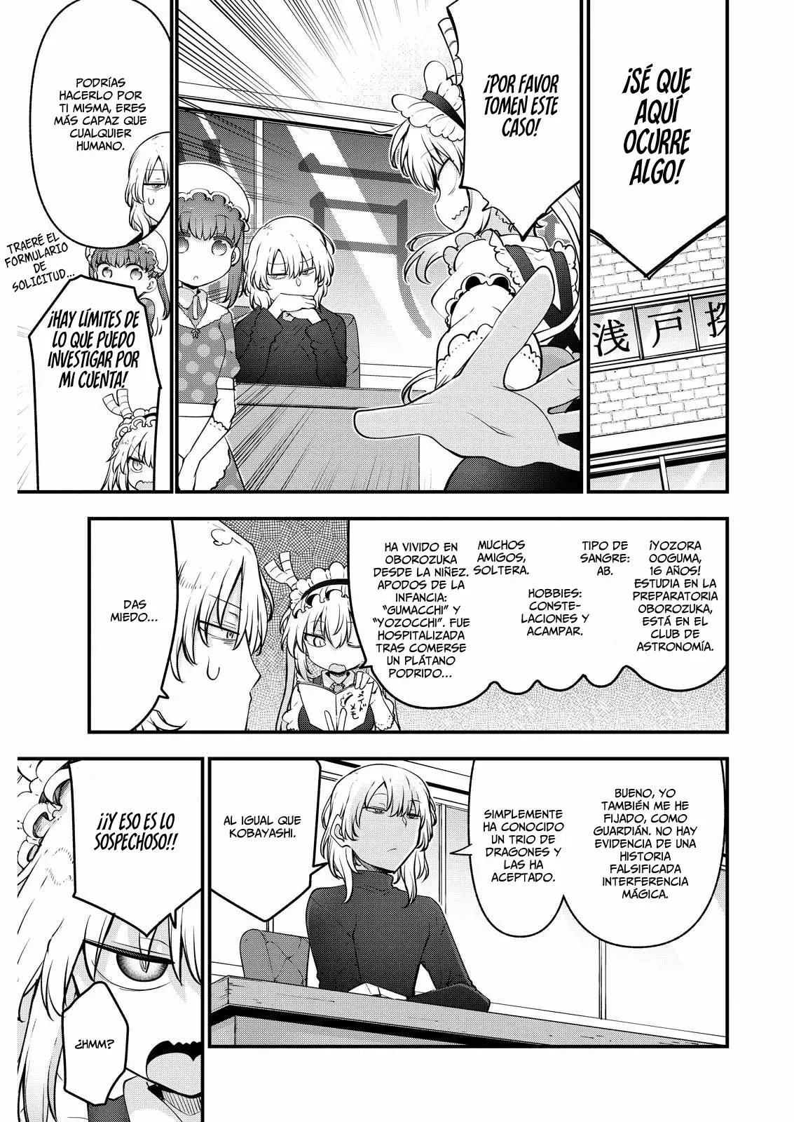 Kobayashi-san Chi no Maid Dragon Capitulo 168 página 6
