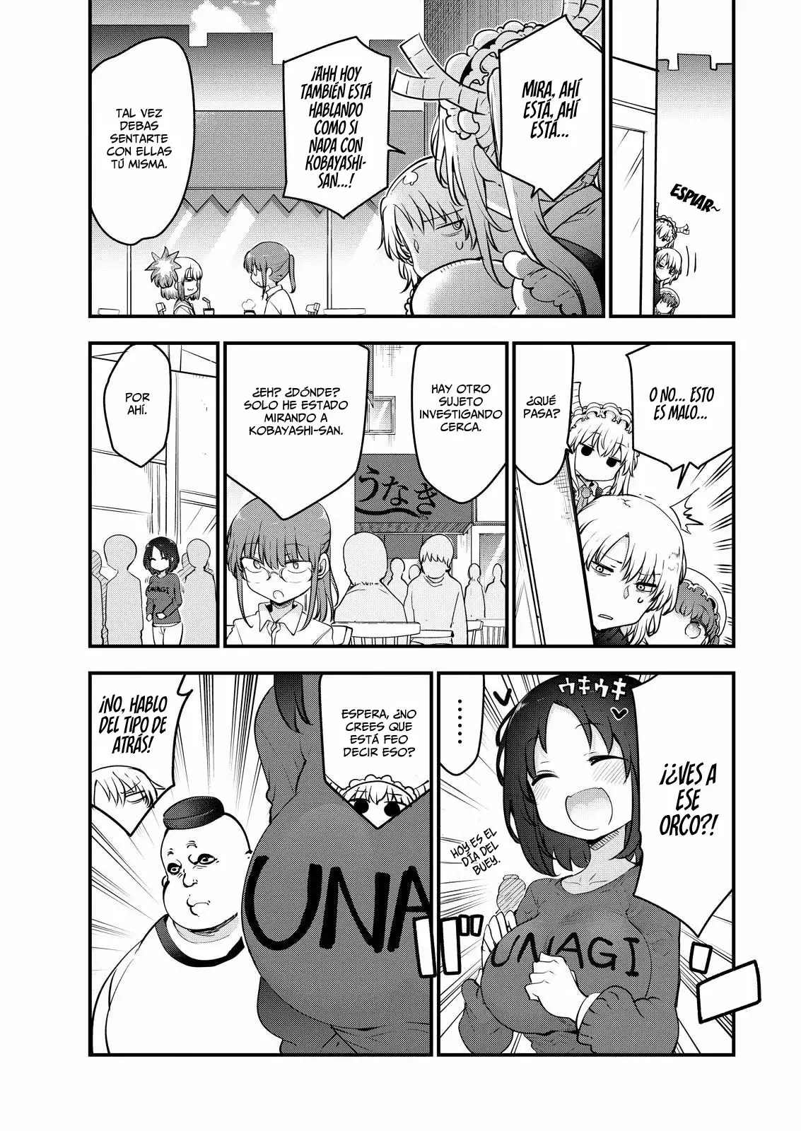 Kobayashi-san Chi no Maid Dragon Capitulo 168 página 8