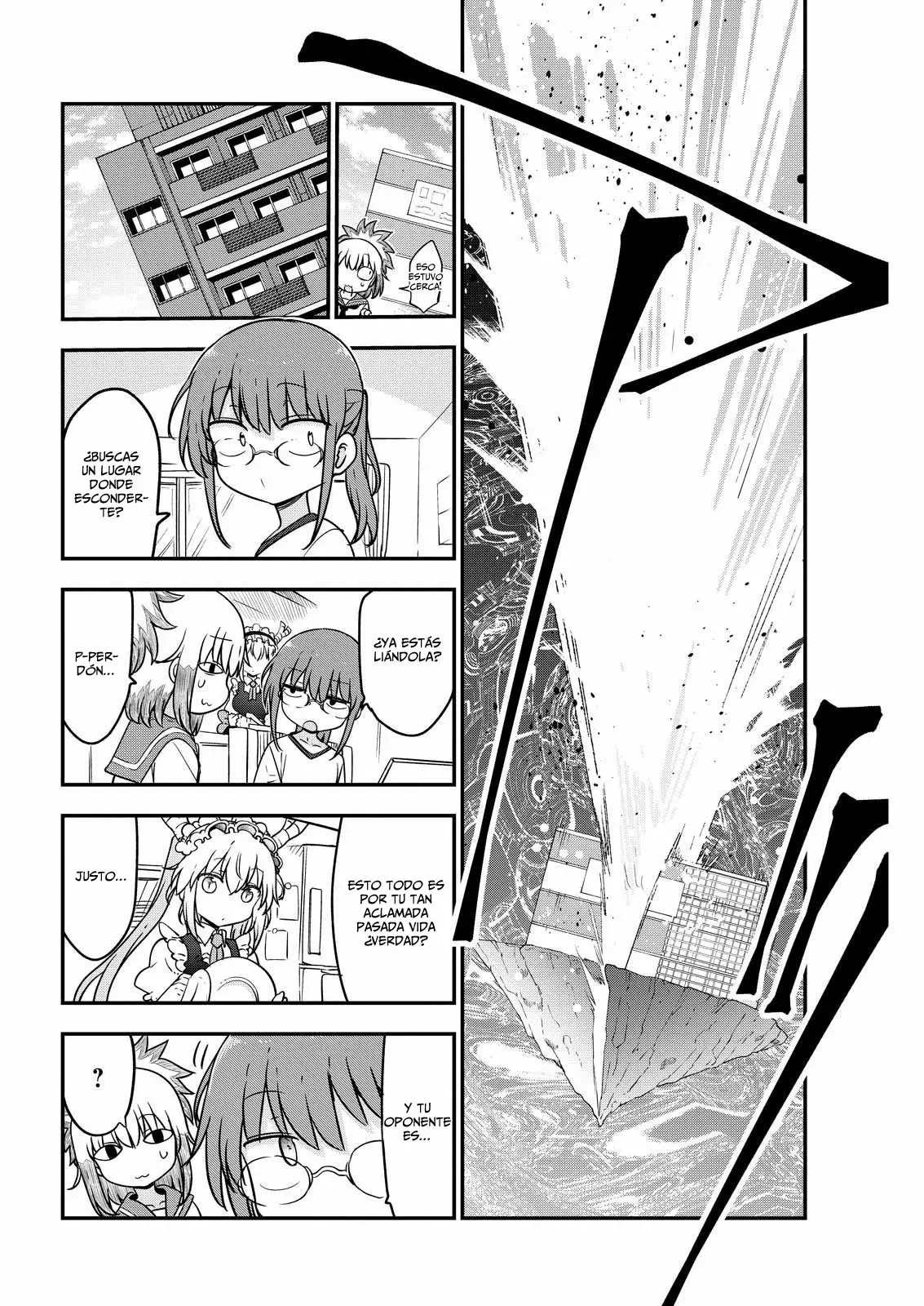 Kobayashi-san Chi no Maid Dragon Capitulo 169 página 11