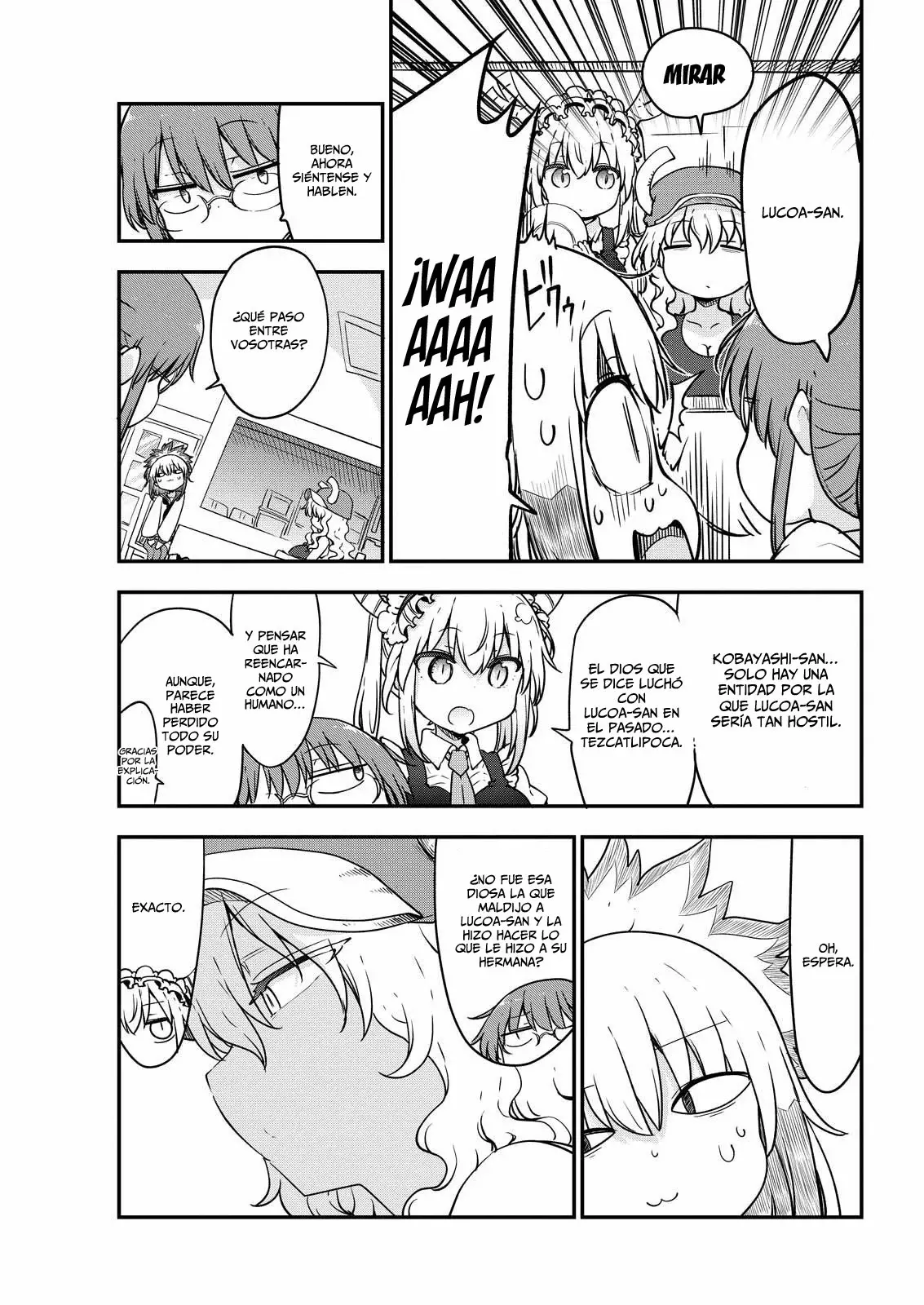 Kobayashi-san Chi no Maid Dragon Capitulo 169 página 12