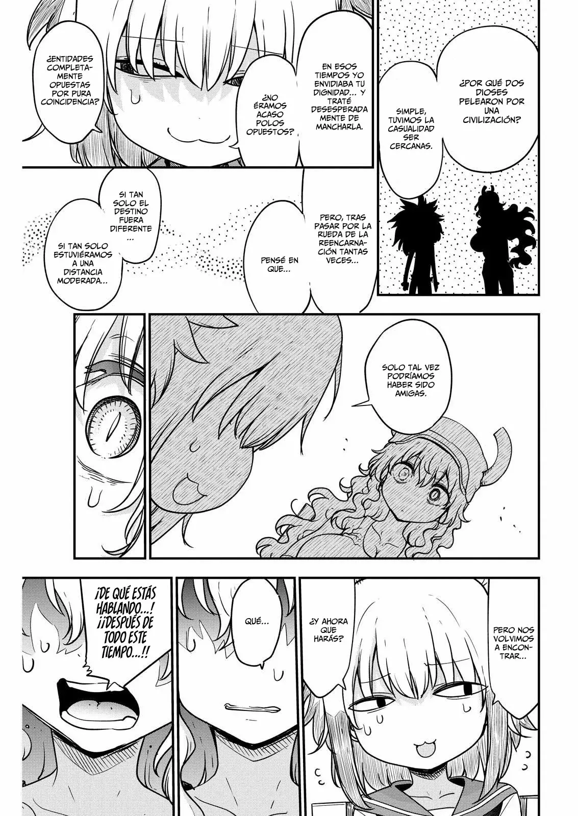 Kobayashi-san Chi no Maid Dragon Capitulo 169 página 14