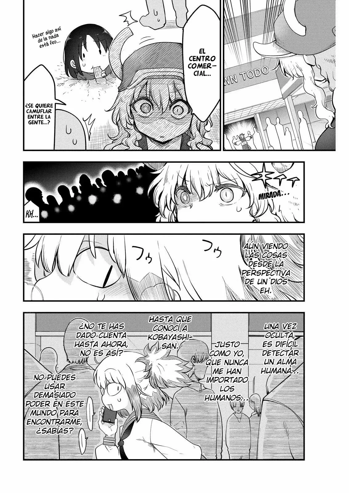 Kobayashi-san Chi no Maid Dragon Capitulo 169 página 7