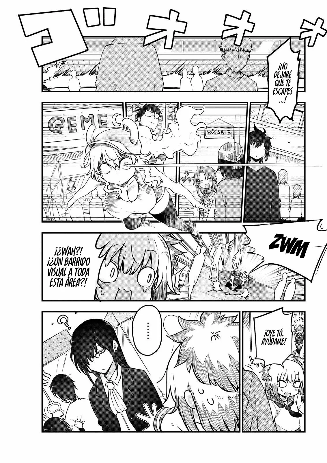 Kobayashi-san Chi no Maid Dragon Capitulo 169 página 8