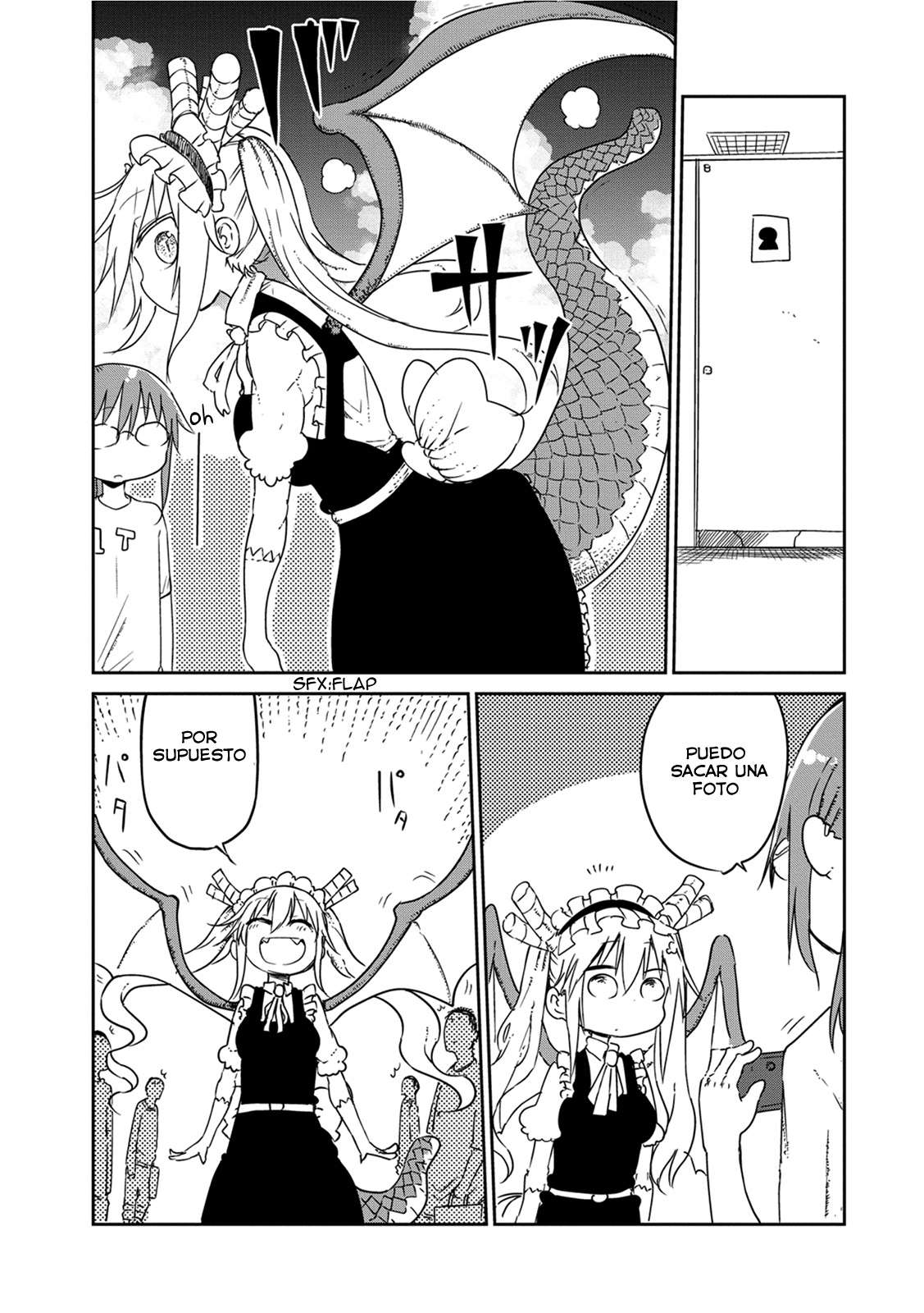 Kobayashi-san Chi no Maid Dragon Capitulo 17: Tooru y el Comiket página 12