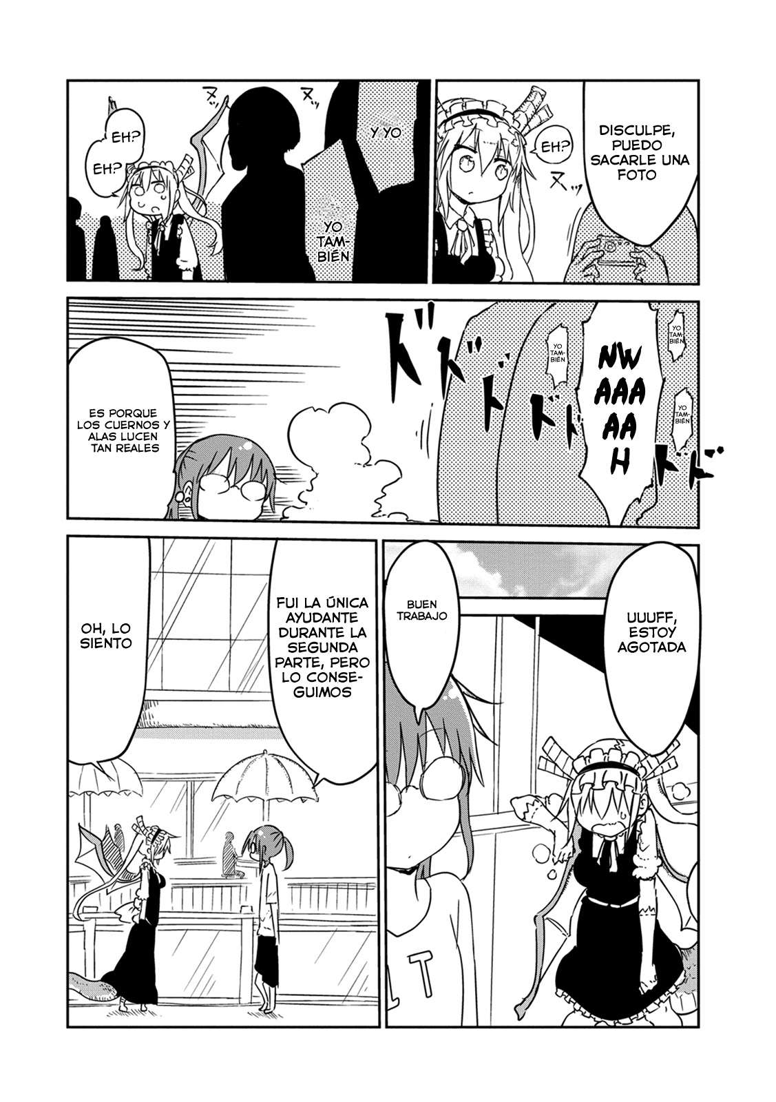 Kobayashi-san Chi no Maid Dragon Capitulo 17: Tooru y el Comiket página 13