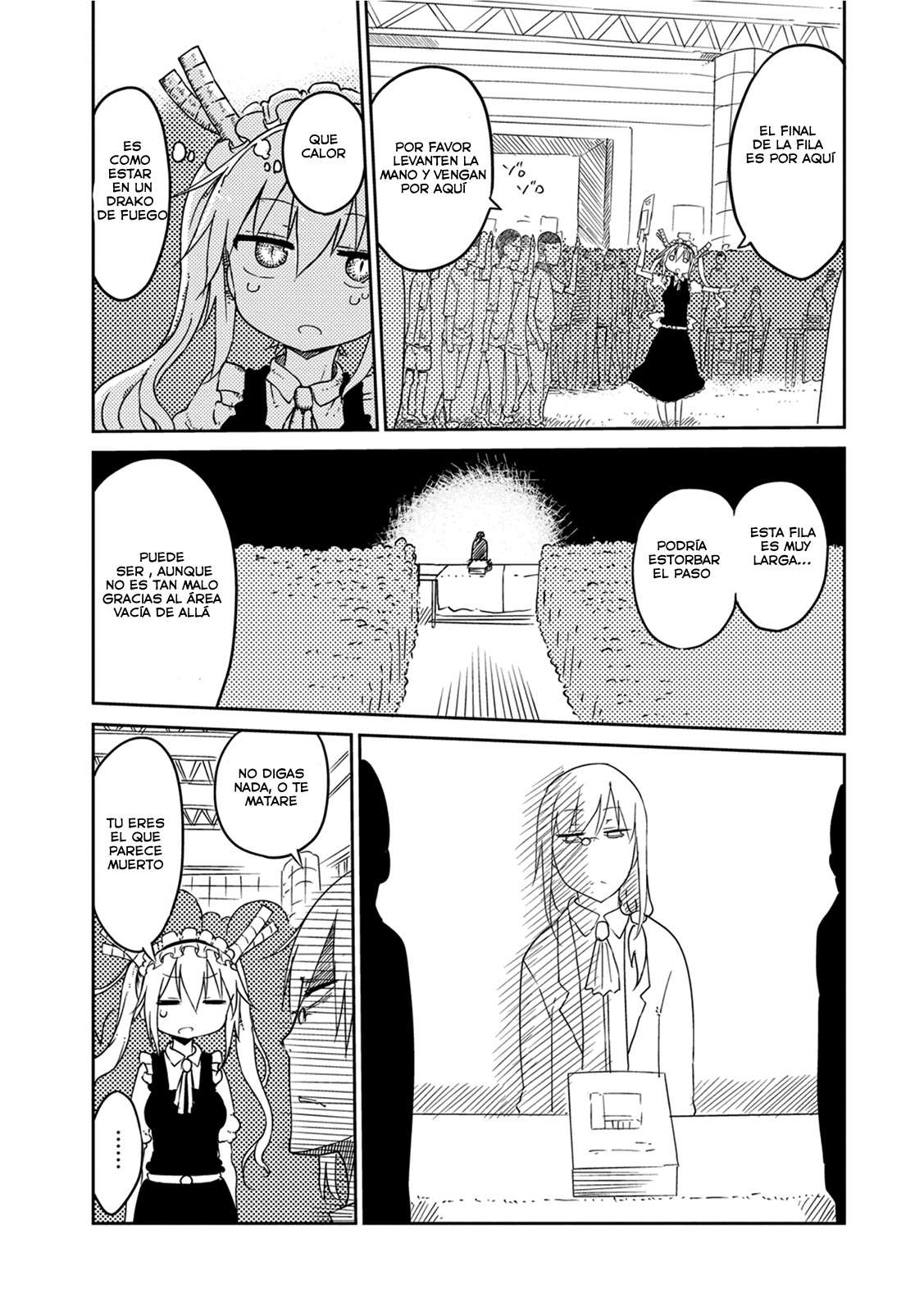 Kobayashi-san Chi no Maid Dragon Capitulo 17: Tooru y el Comiket página 6