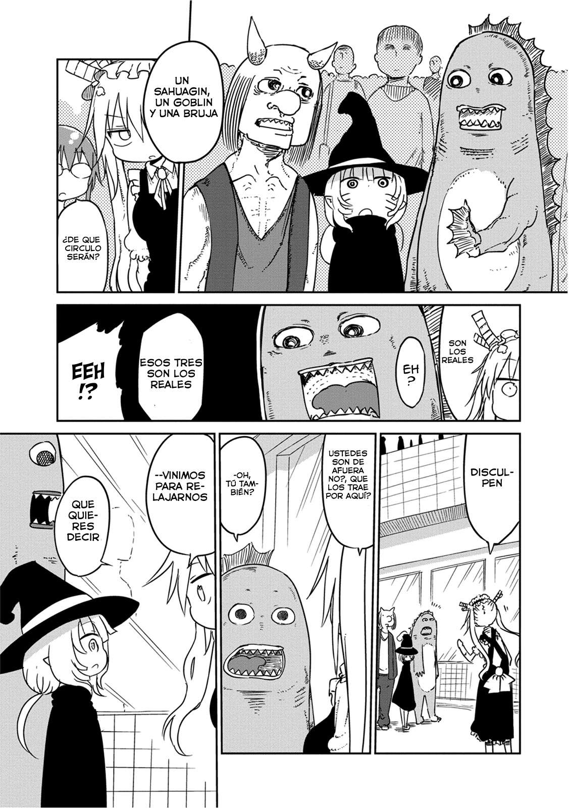 Kobayashi-san Chi no Maid Dragon Capitulo 17: Tooru y el Comiket página 8