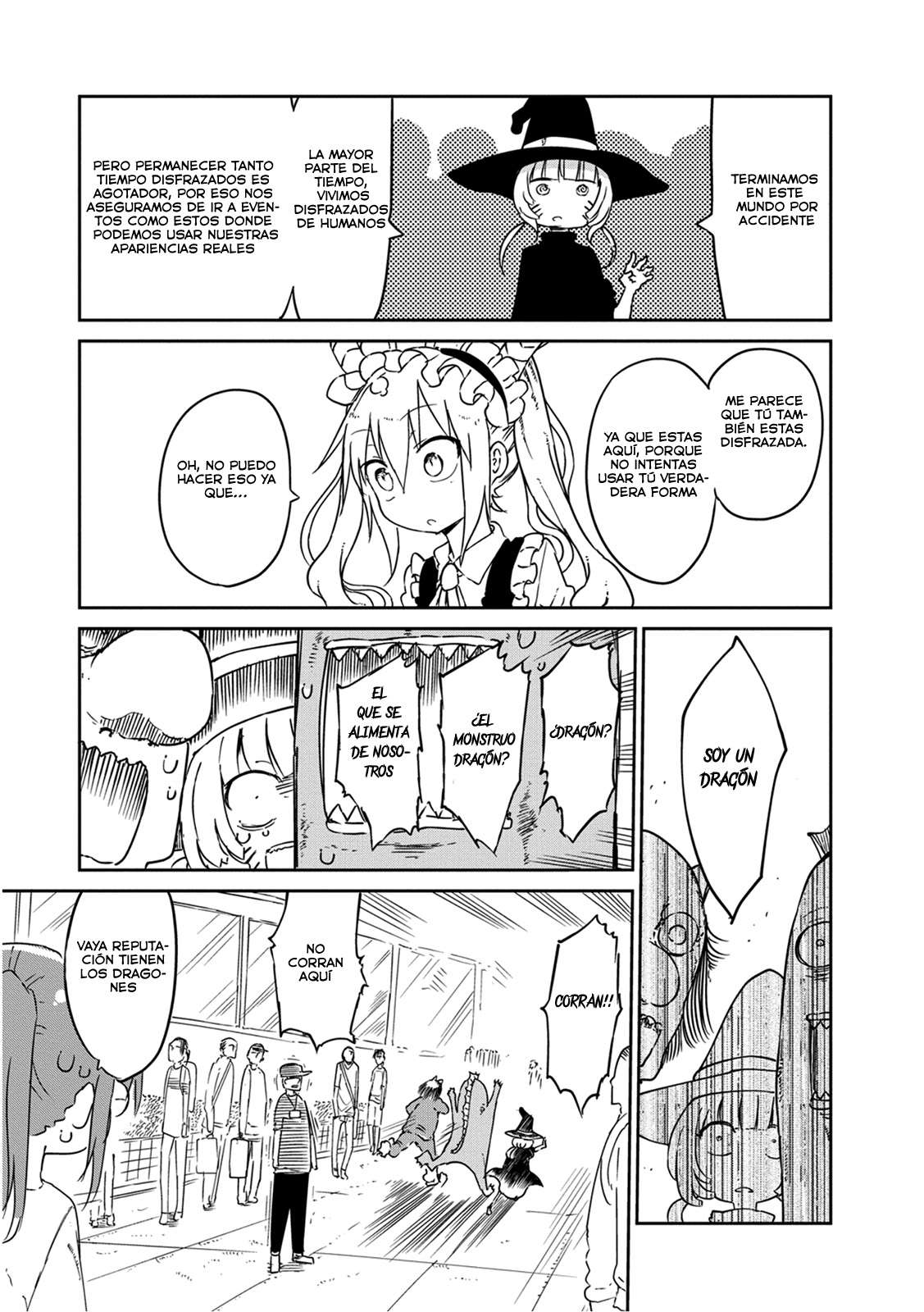 Kobayashi-san Chi no Maid Dragon Capitulo 17: Tooru y el Comiket página 9