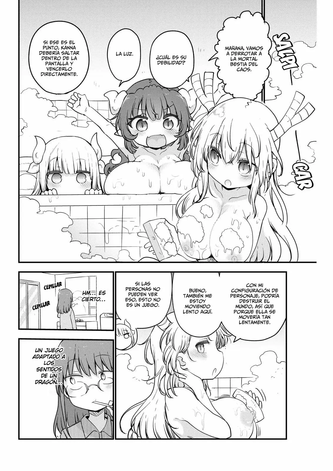 Kobayashi-san Chi no Maid Dragon Capitulo 170 página 11