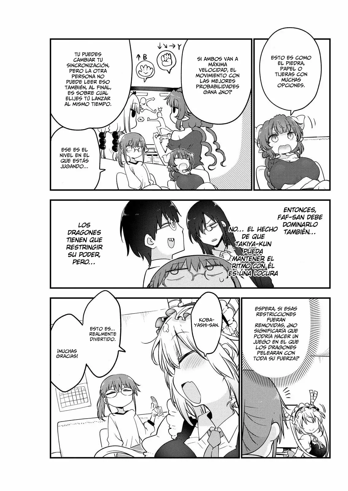 Kobayashi-san Chi no Maid Dragon Capitulo 170 página 14