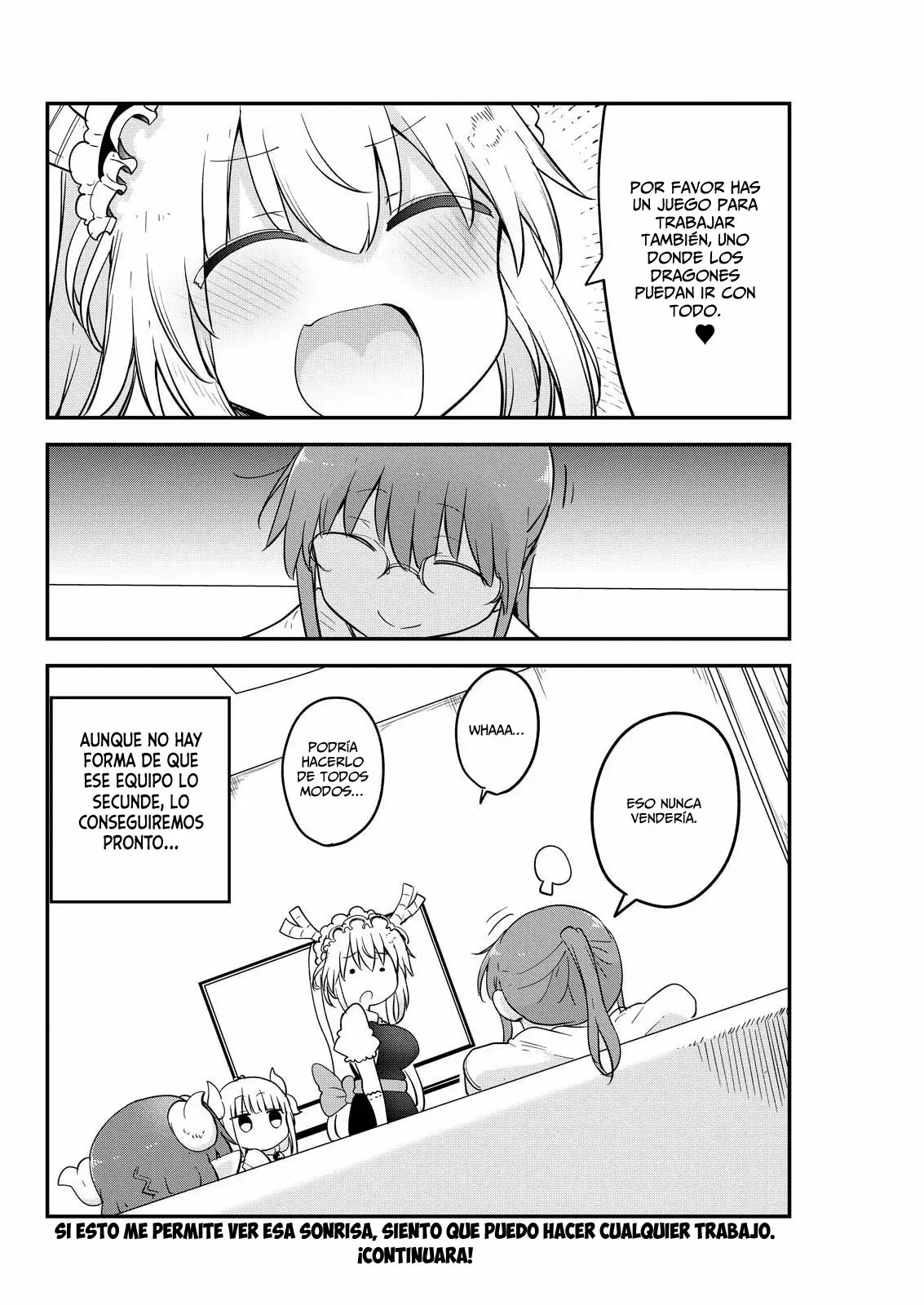 Kobayashi-san Chi no Maid Dragon Capitulo 170 página 15