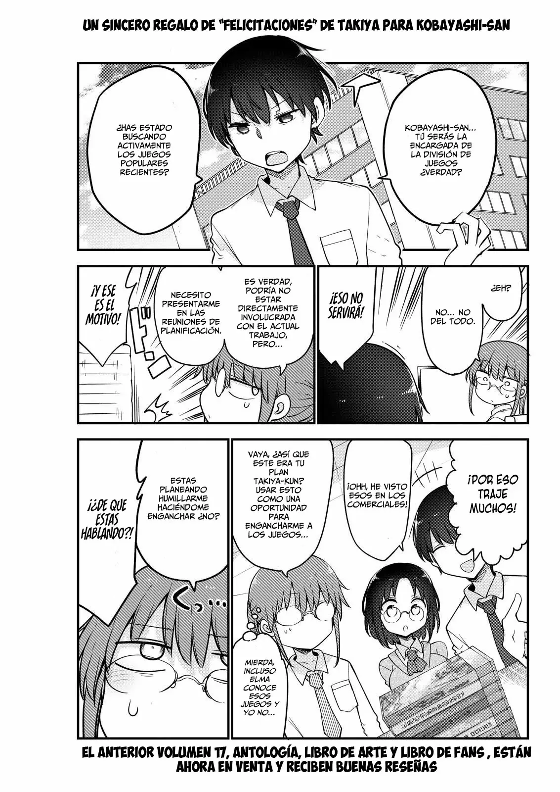 Kobayashi-san Chi no Maid Dragon Capitulo 170 página 2