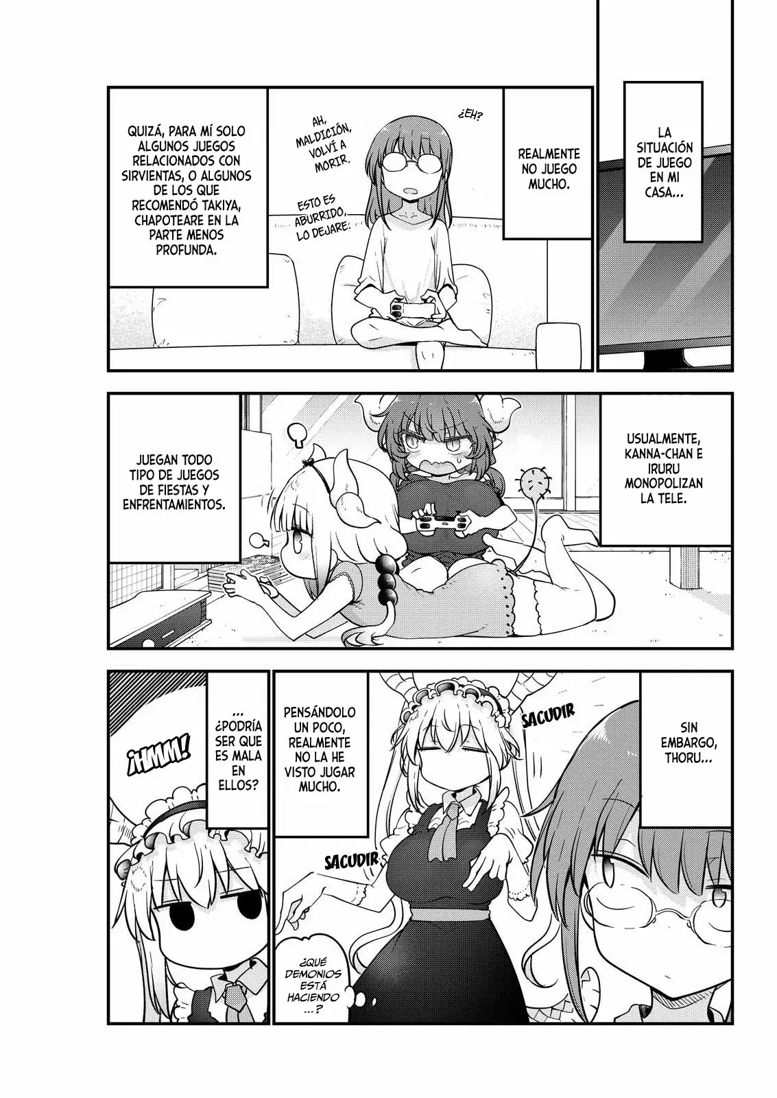 Kobayashi-san Chi no Maid Dragon Capitulo 170 página 4