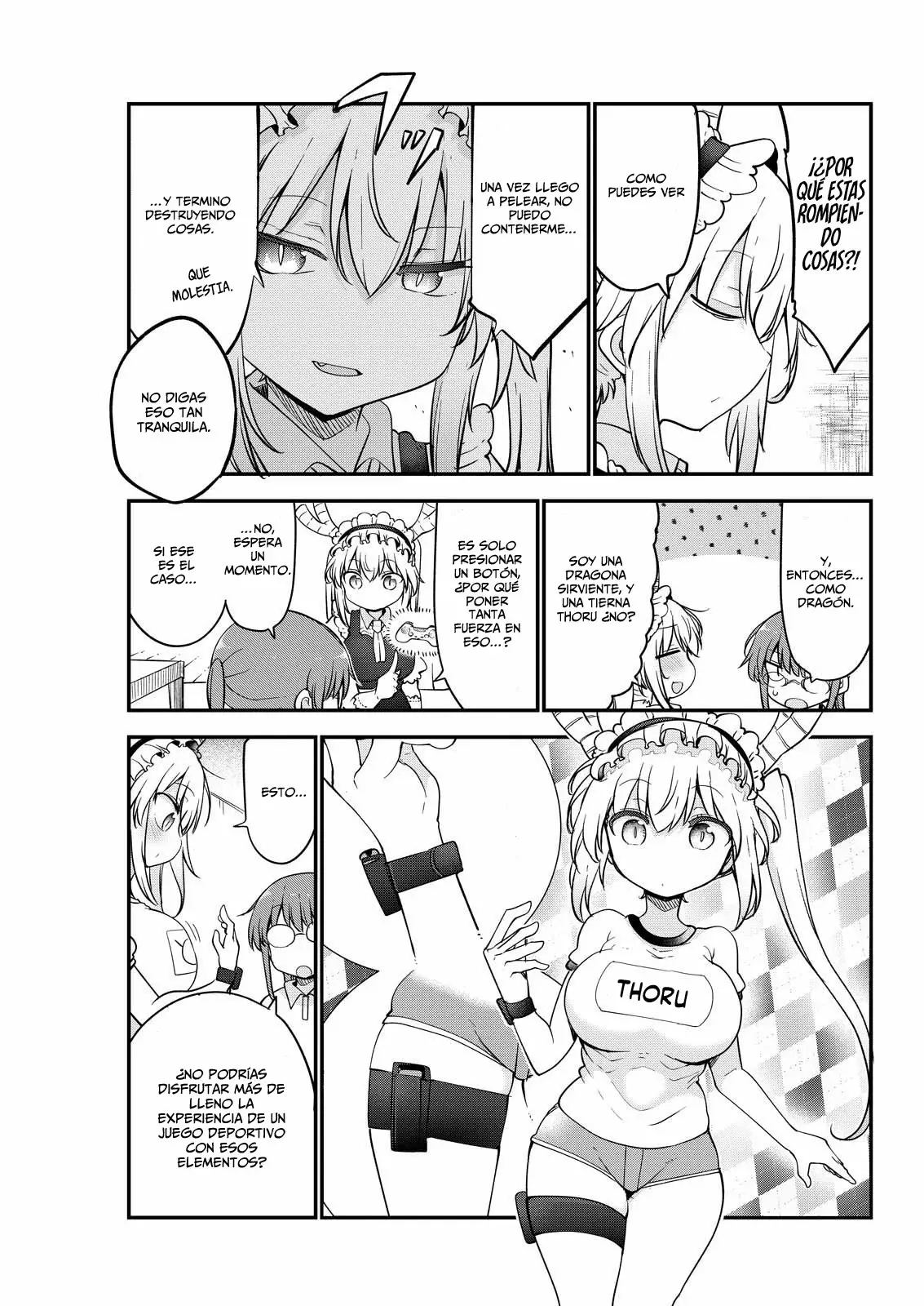 Kobayashi-san Chi no Maid Dragon Capitulo 170 página 6