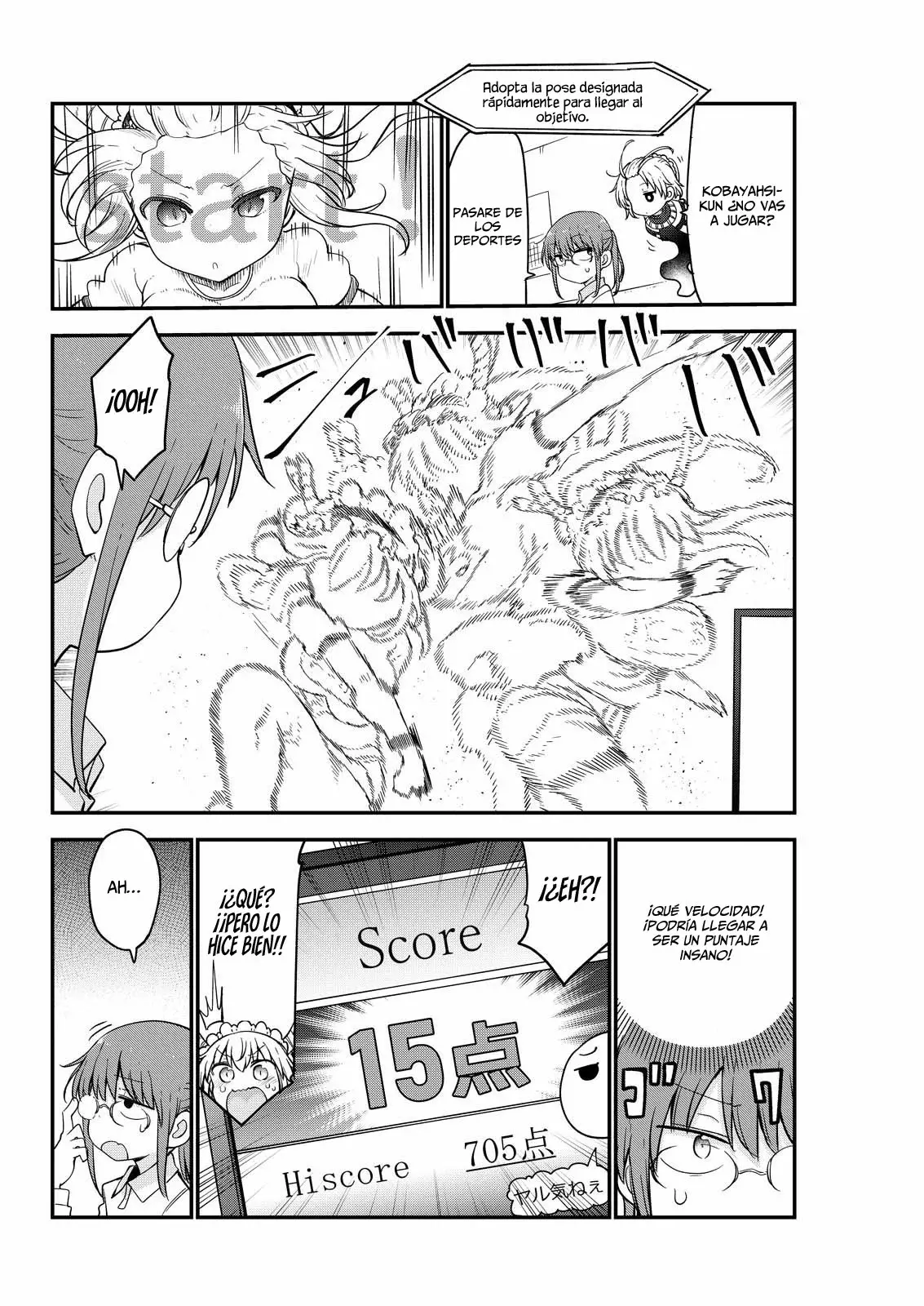 Kobayashi-san Chi no Maid Dragon Capitulo 170 página 7